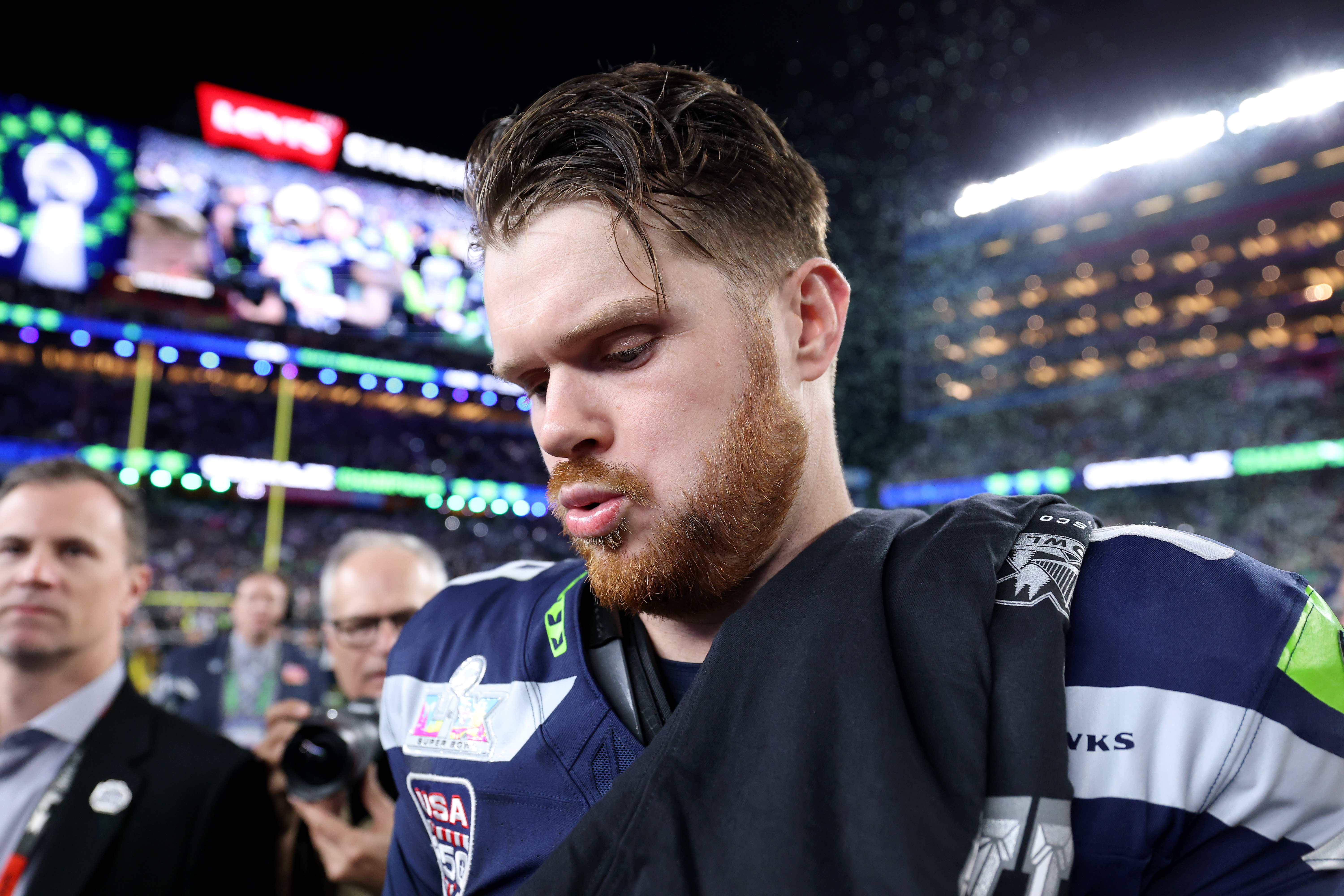 Rams' Puka Nacua Takes Shot at Sam Darnold as Seahawks Win Super Bowl