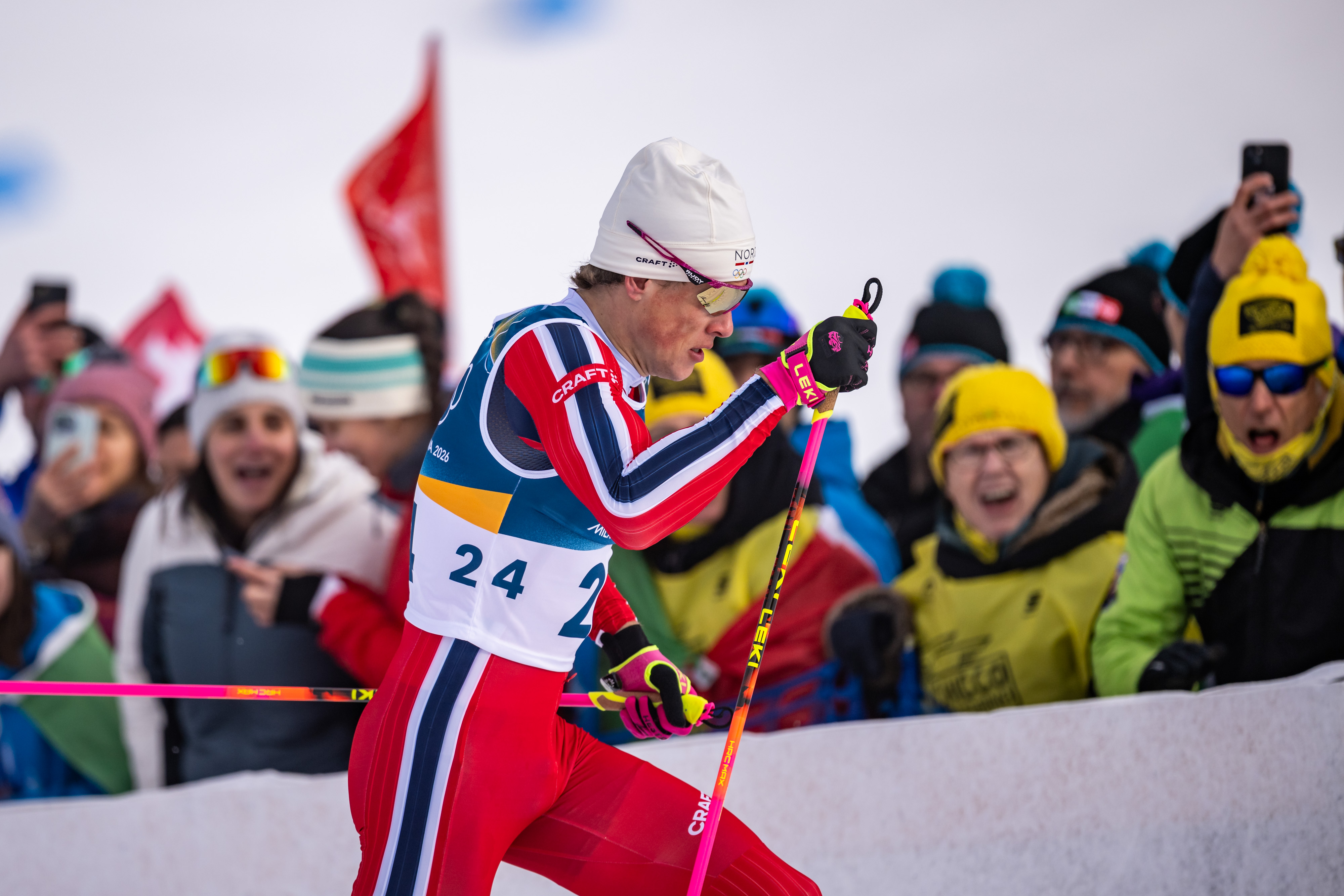 Olympic Skier's Legendary Performance Draws Viral Reaction