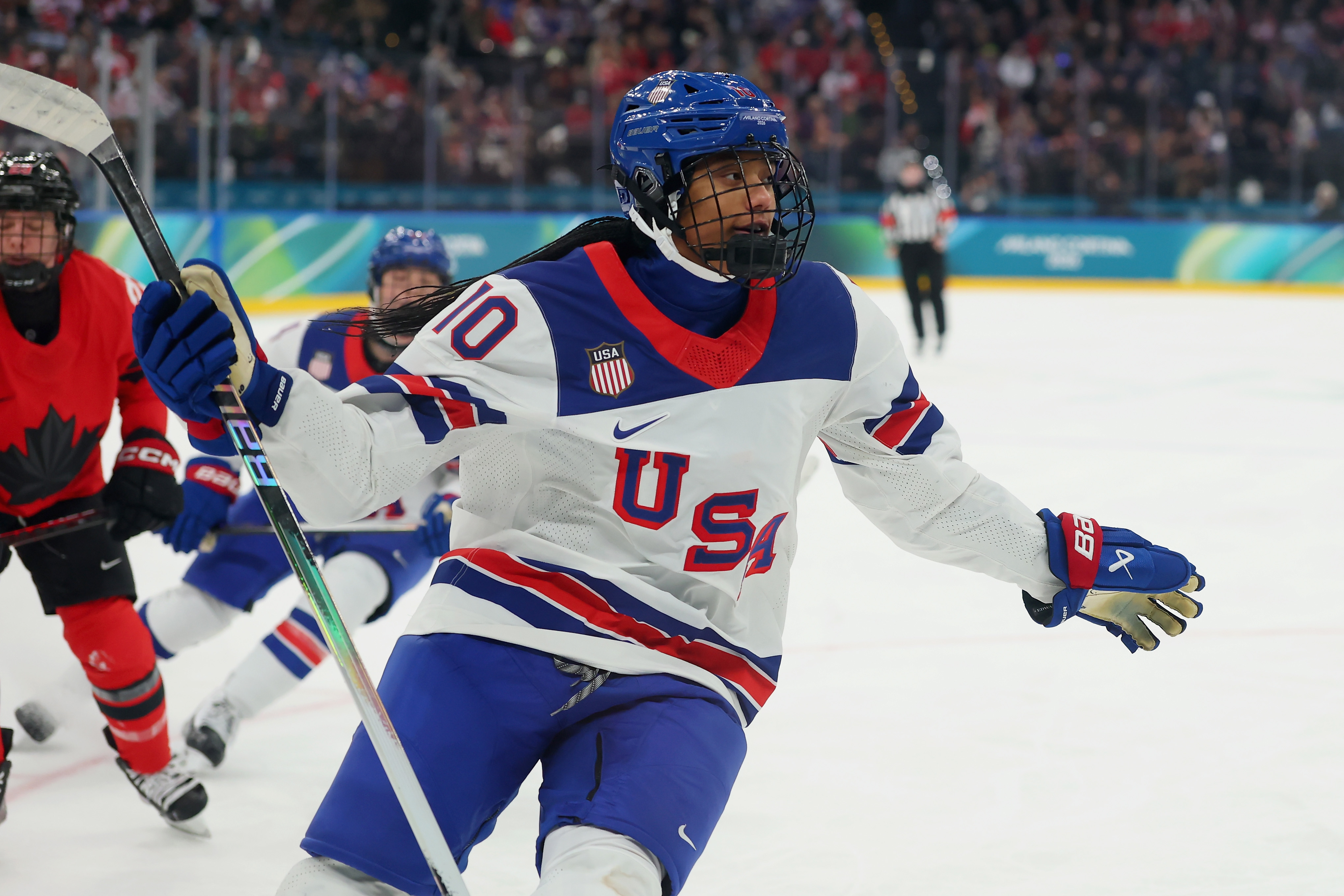 USA Women’s Hockey Star Laila Edwards Throws Subtle Shade at Jason, Travis Kelce