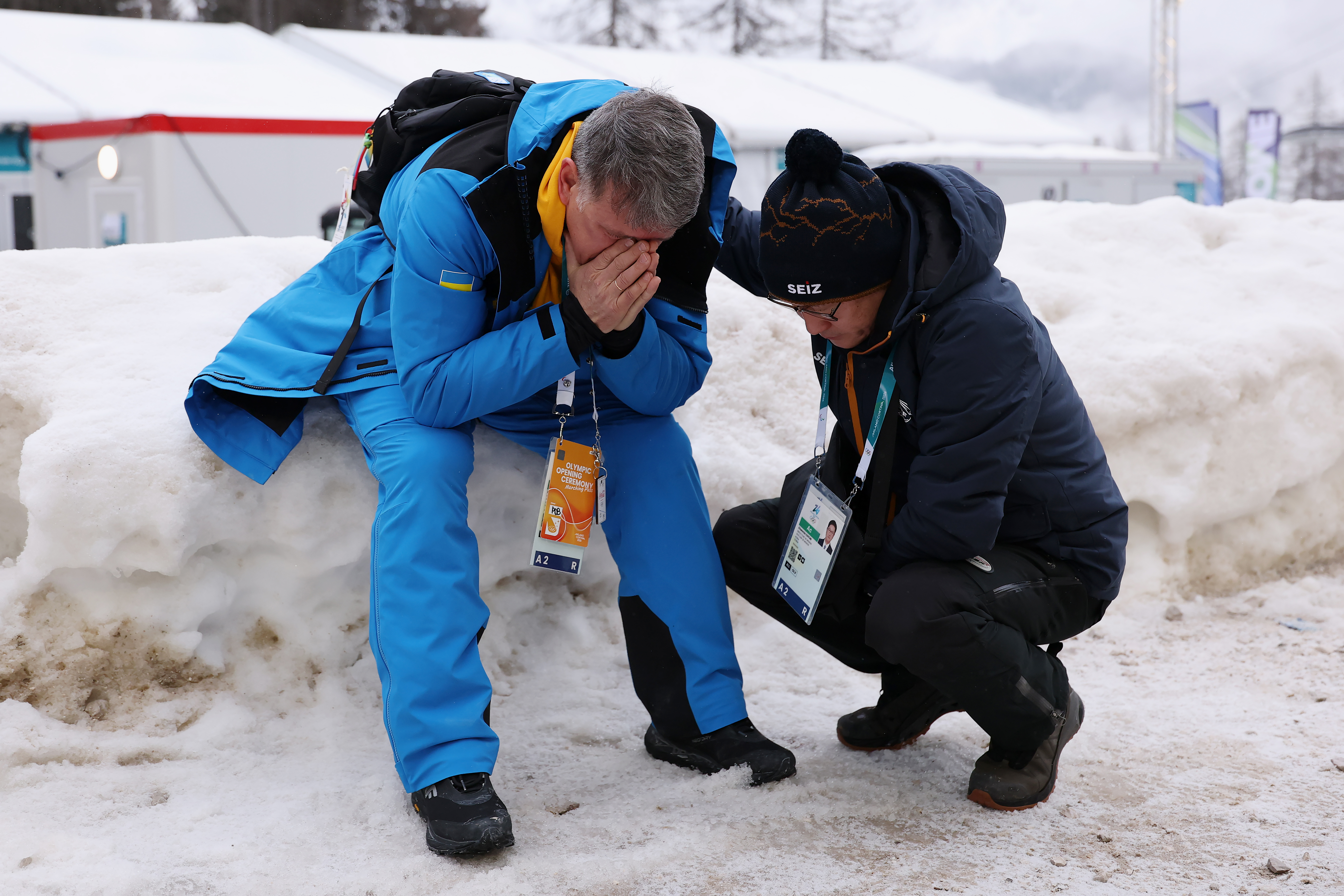 Father of Ukrainian Athlete Goes Viral for Reaction to Son’s Olympic Ban