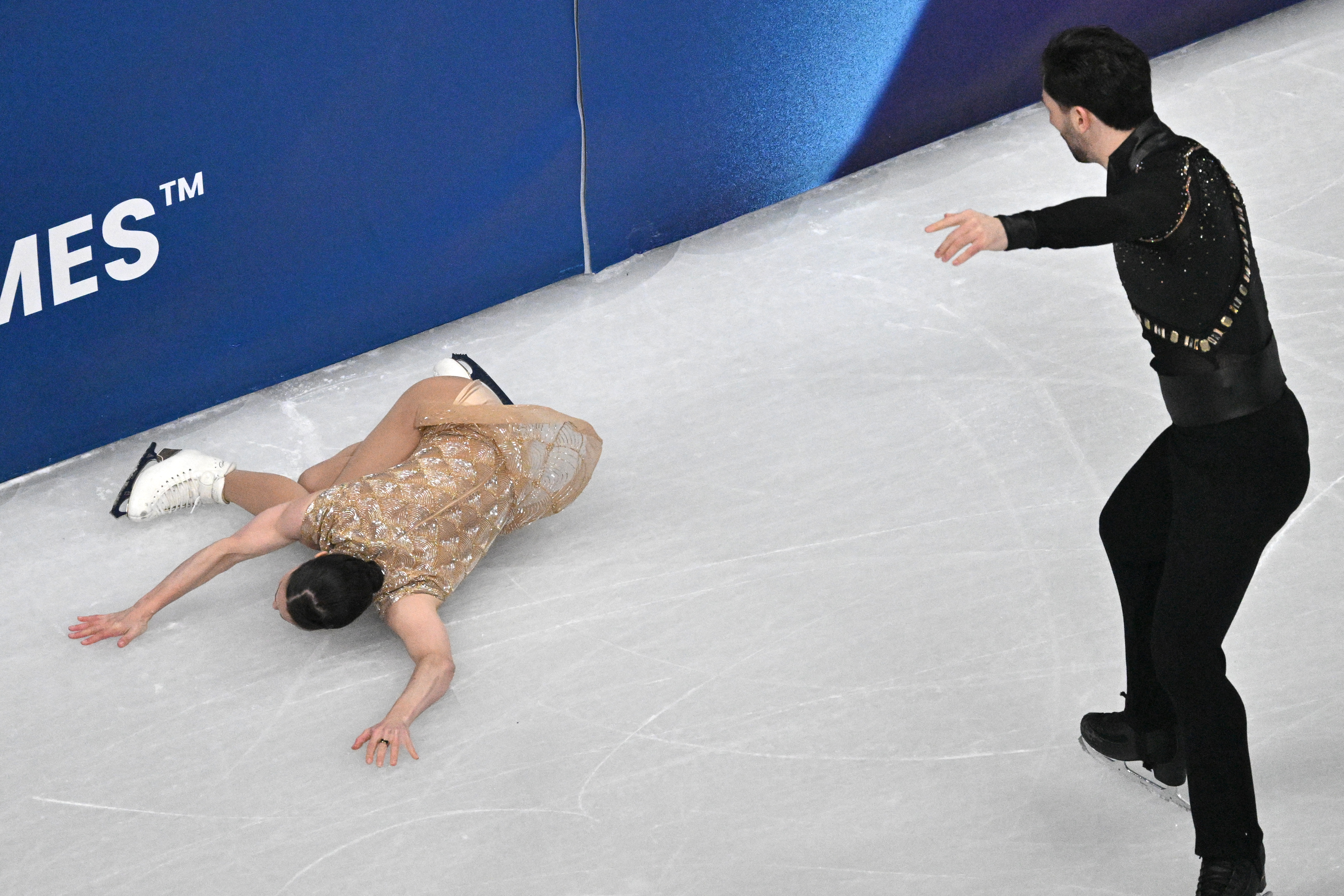 42-Year-Old Figure Skater Falls in Emotional Historic Olympic Debut