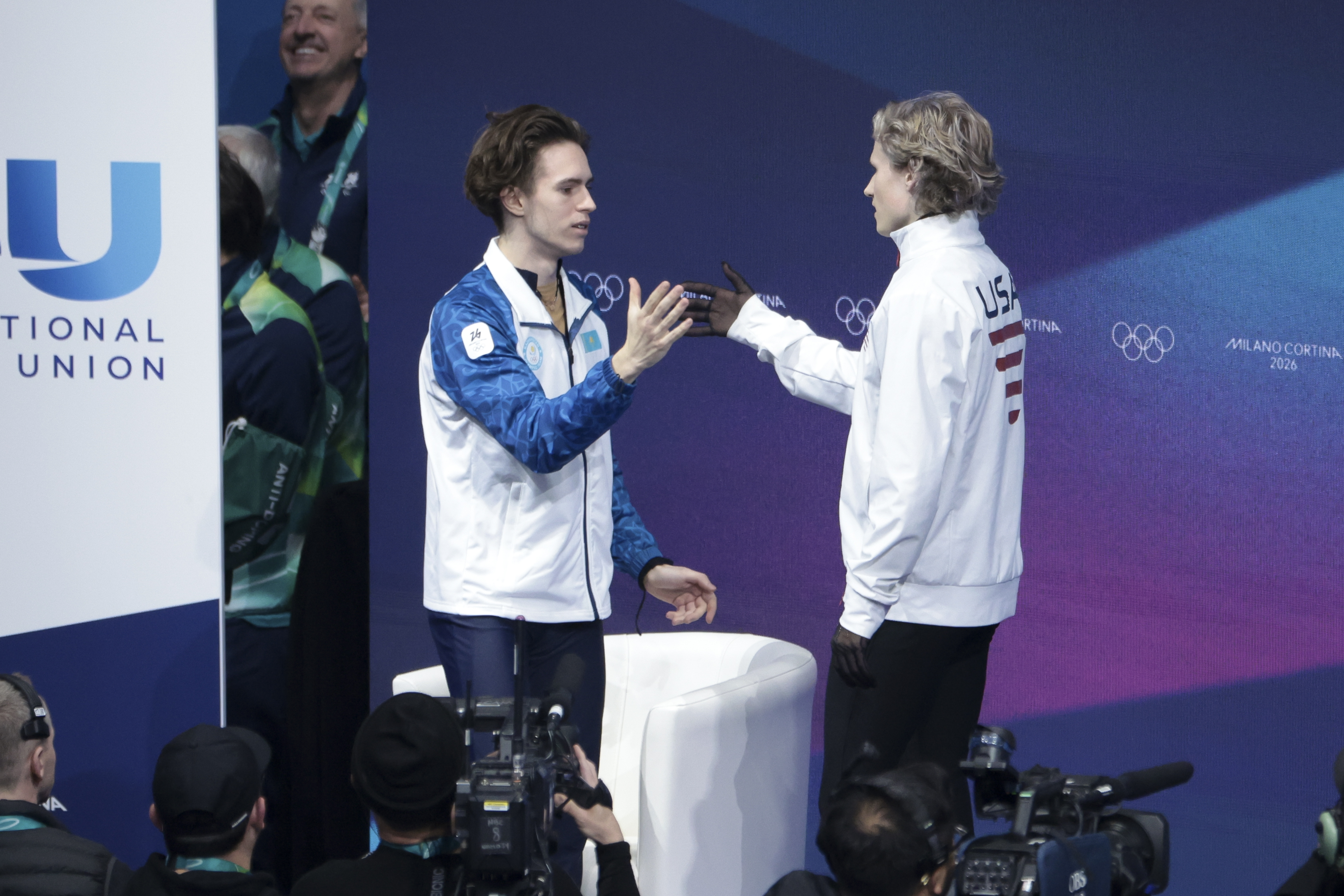 Mikhail Shaidorov Reveals What Ilia Malinin Told Him After Winning Olympic Gold