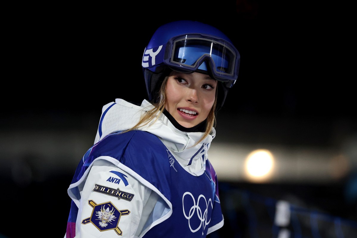 What time does Eileen Gu compete for halfpipe gold at Olympics?