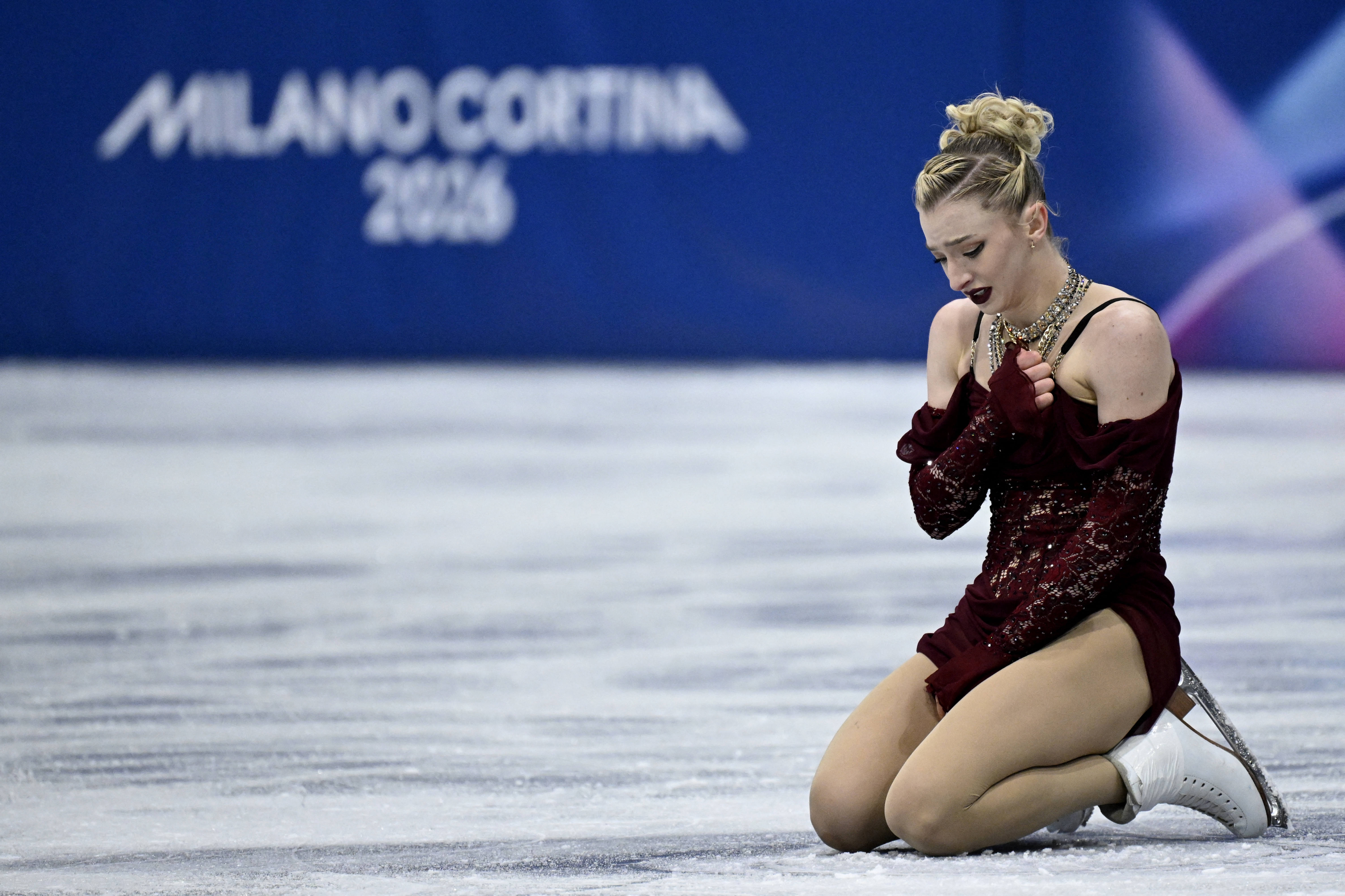 USA’s Amber Glenn Gives Honest Answer on Olympic Figure Skating Blunder