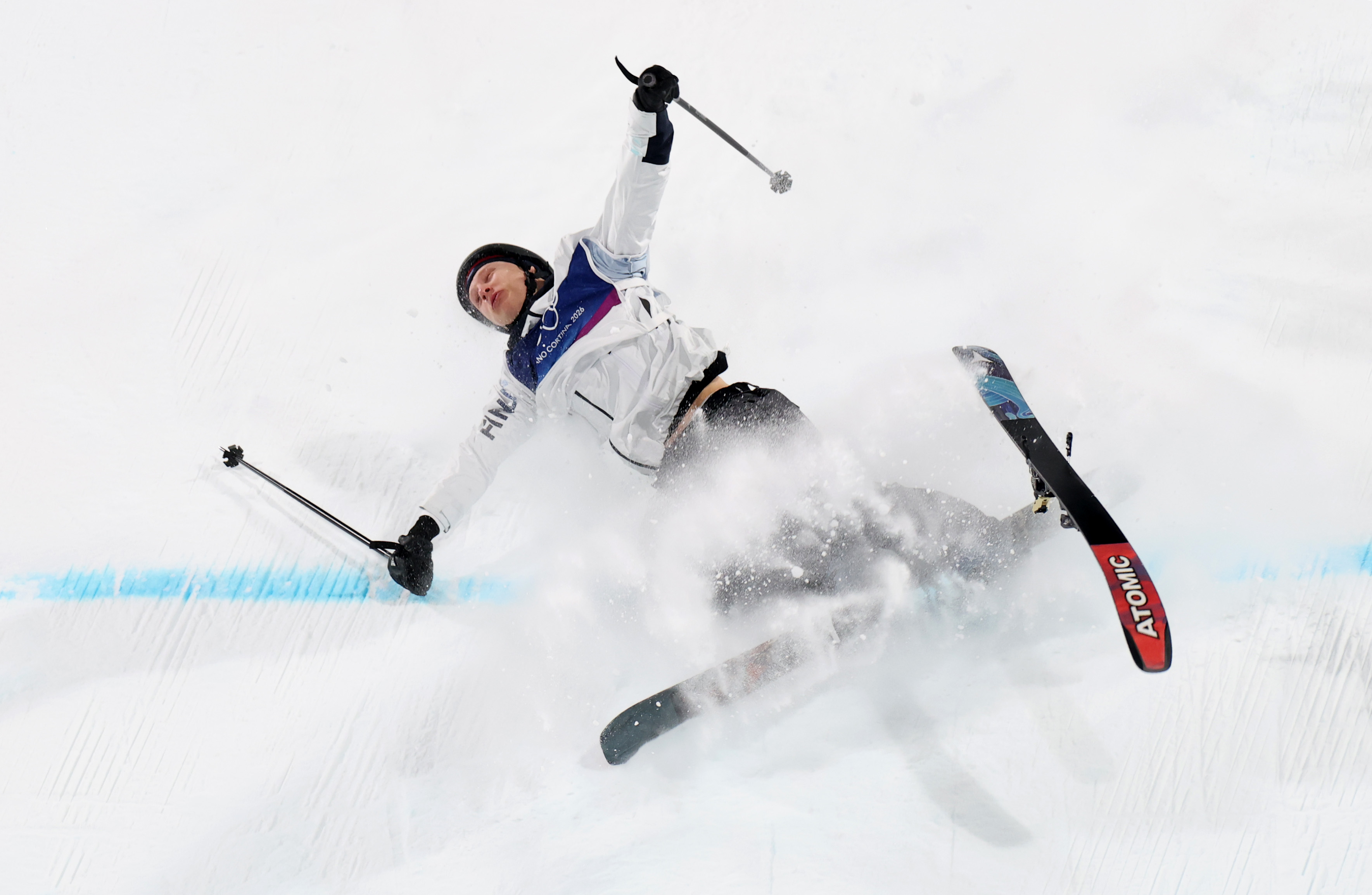 Olympic Skier Suffers Horrific Crash at Winter Games