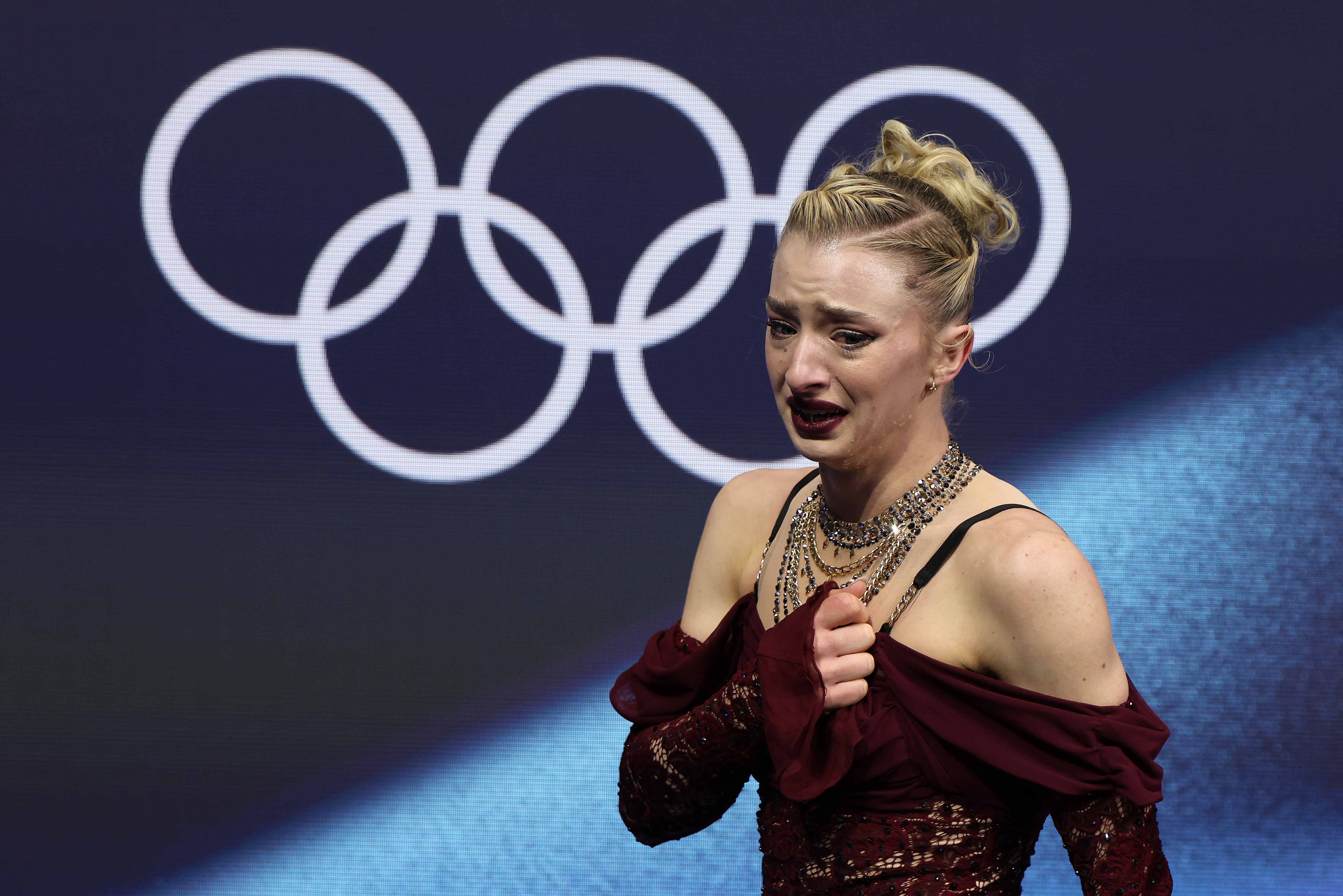 USA Figure Skater Amber Glenn Explains What Caused 'Shaking' Amid Olympic Run