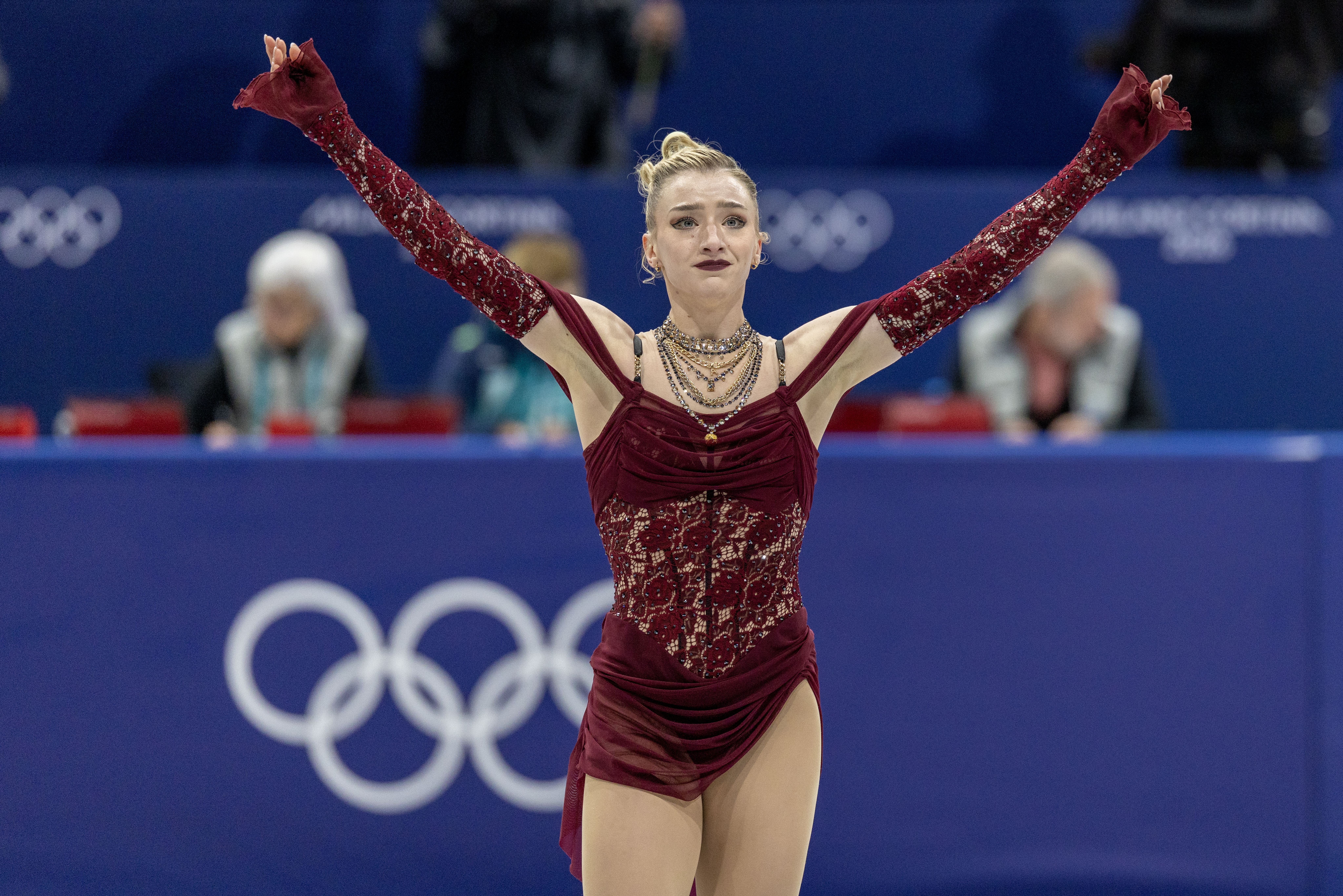Amber Glenn Reveals Clear Goal Ahead of Olympic Free Skate