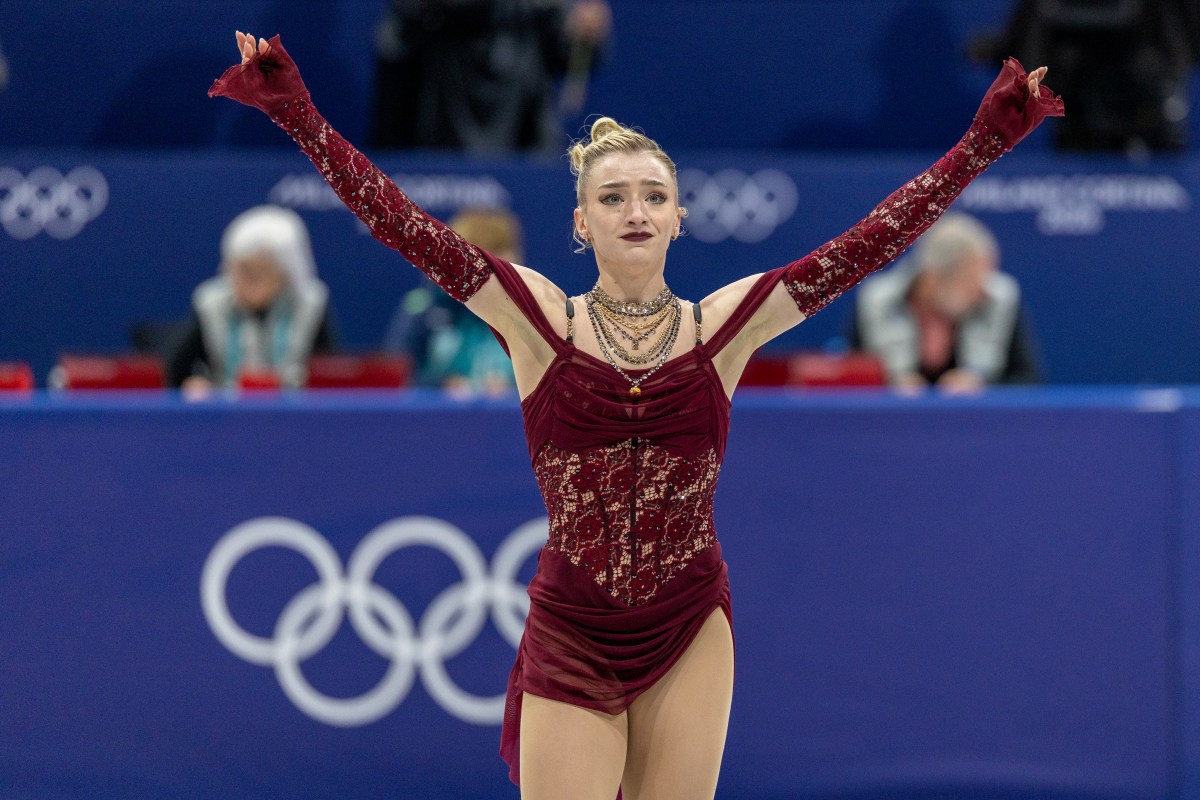 Amber Glenn reveals clear goal ahead of Olympic free skate