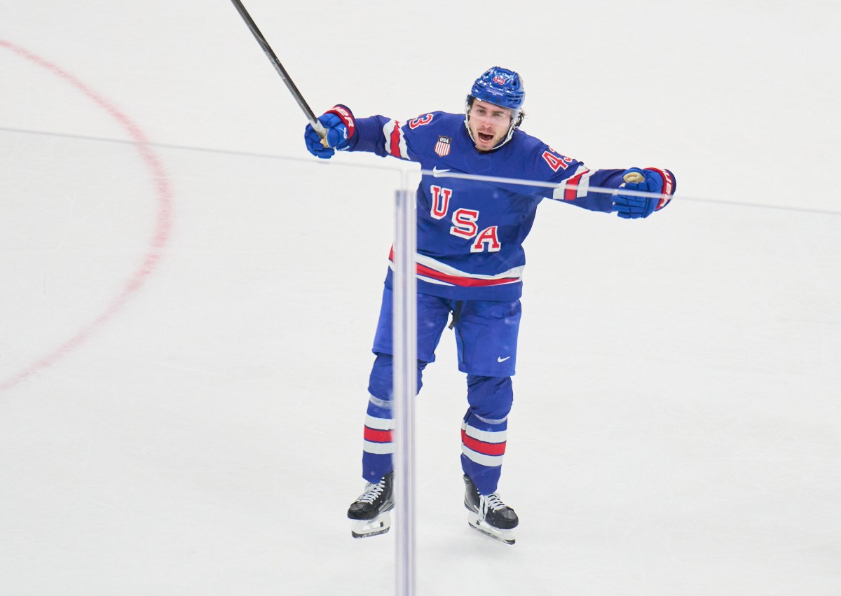 USA's Quinn Hughes calls off coach before scoring Olympic game-winner