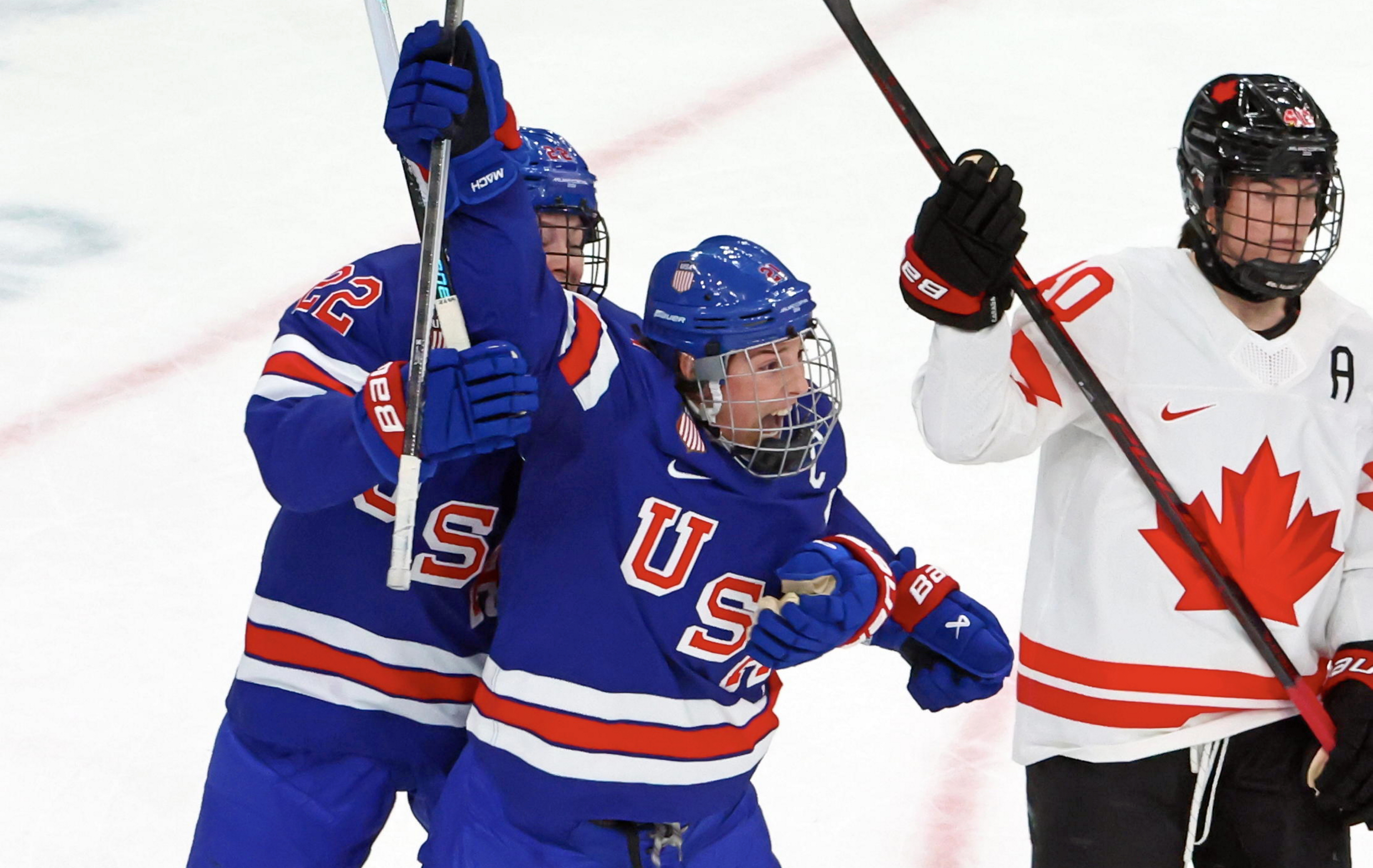 USA’s Hilary Knight Makes Olympic History in Gold Medal Game vs Canada