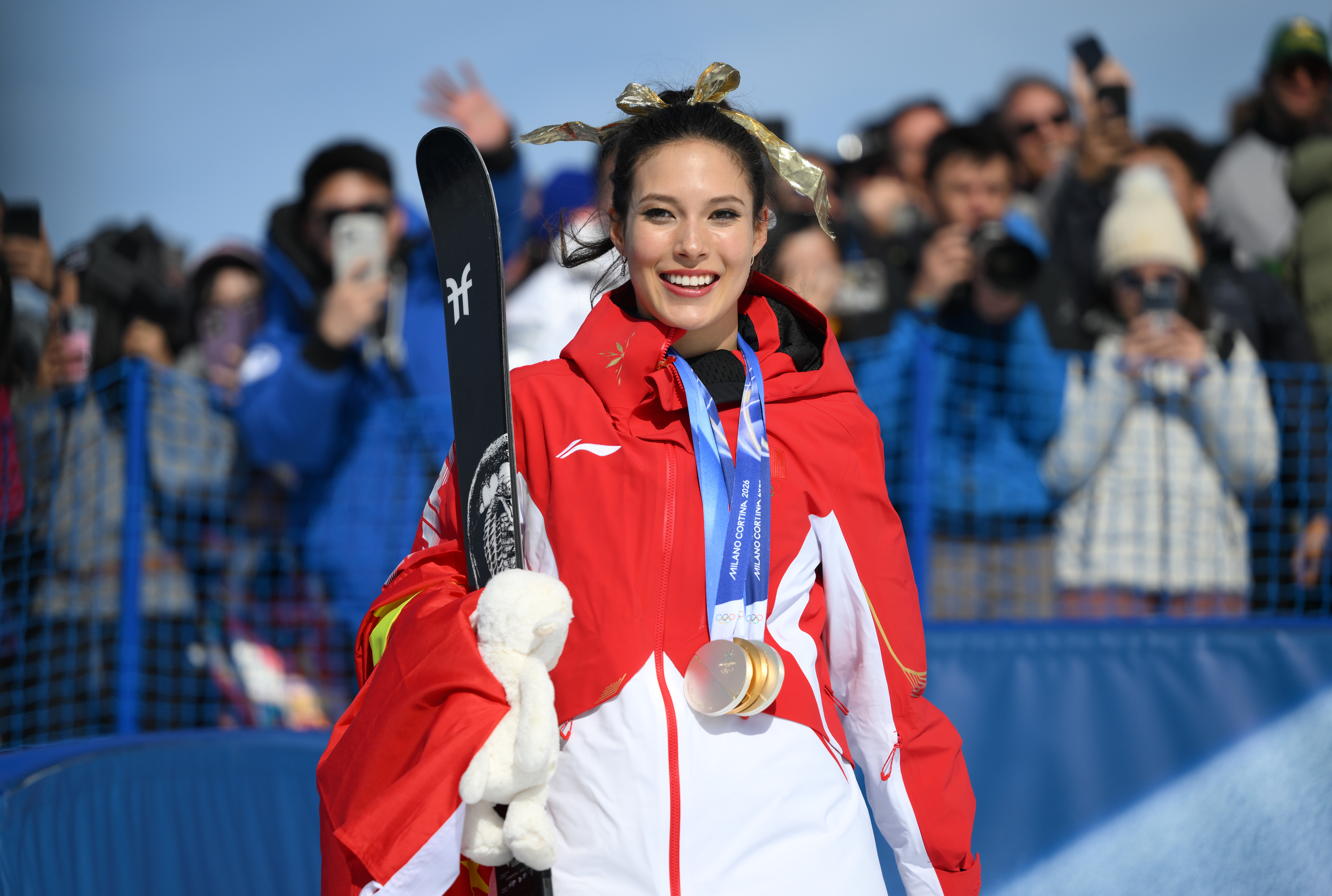 Eileen Gu Announces Candid 1-Word Response to Winning Gold