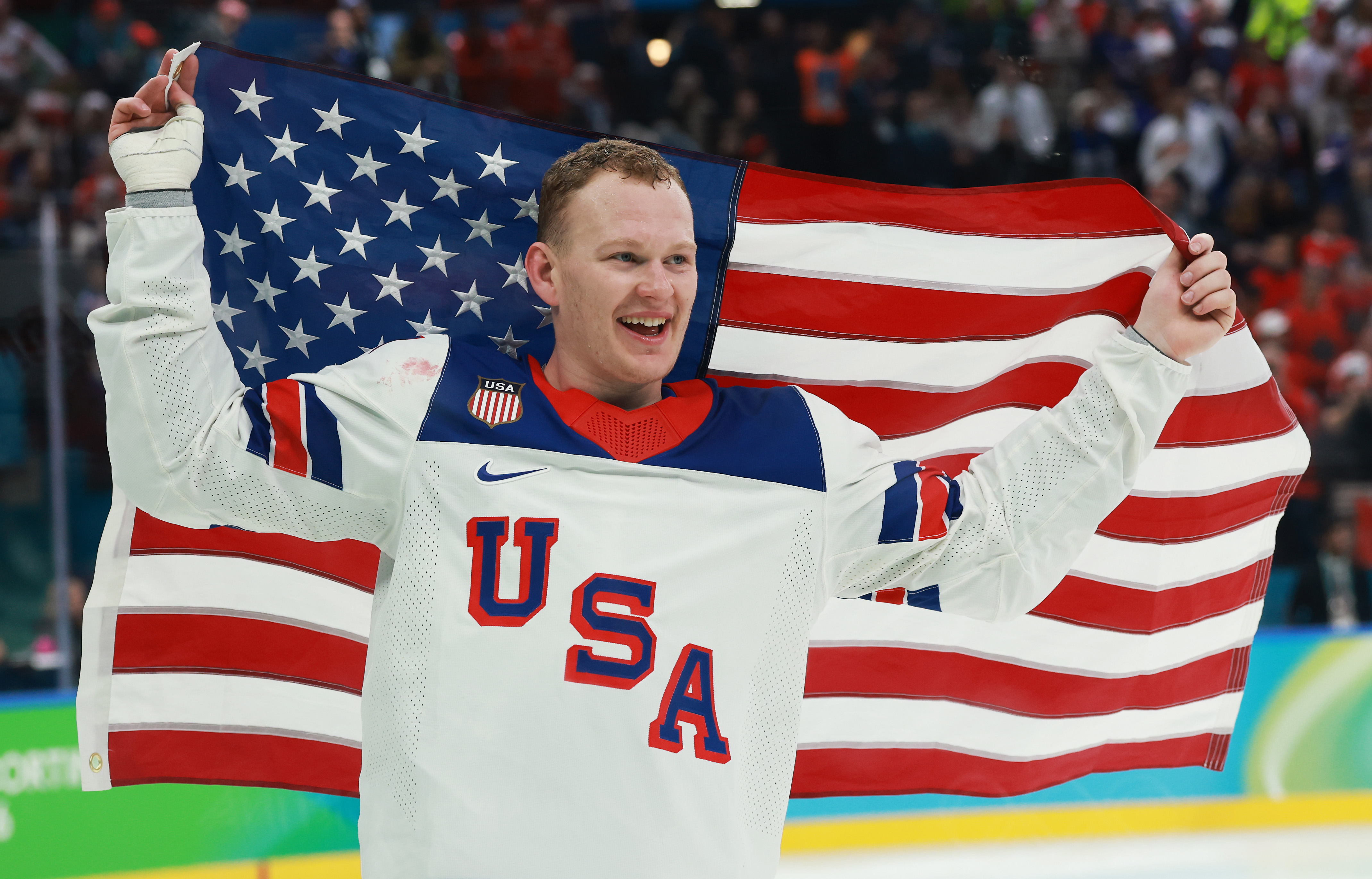 USA Hockey Player’s Shocking Post-Gold Medal Meal Goes Viral