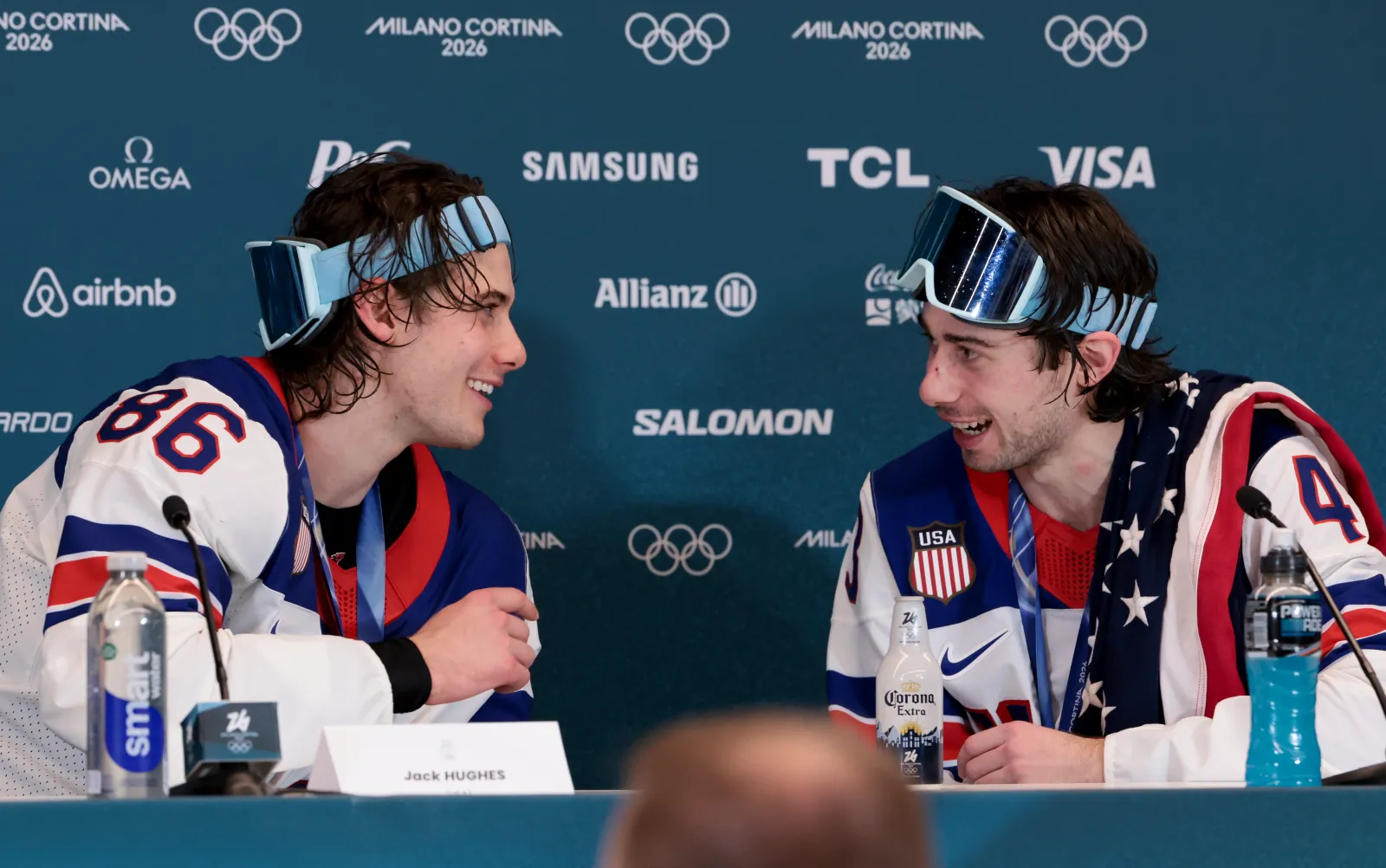 Jack and Quinn Hughes