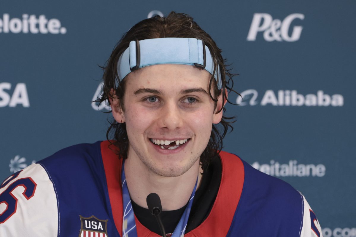 USA's Jack Hughes Sends 2-Word Message After Olympics Hockey Team Returns