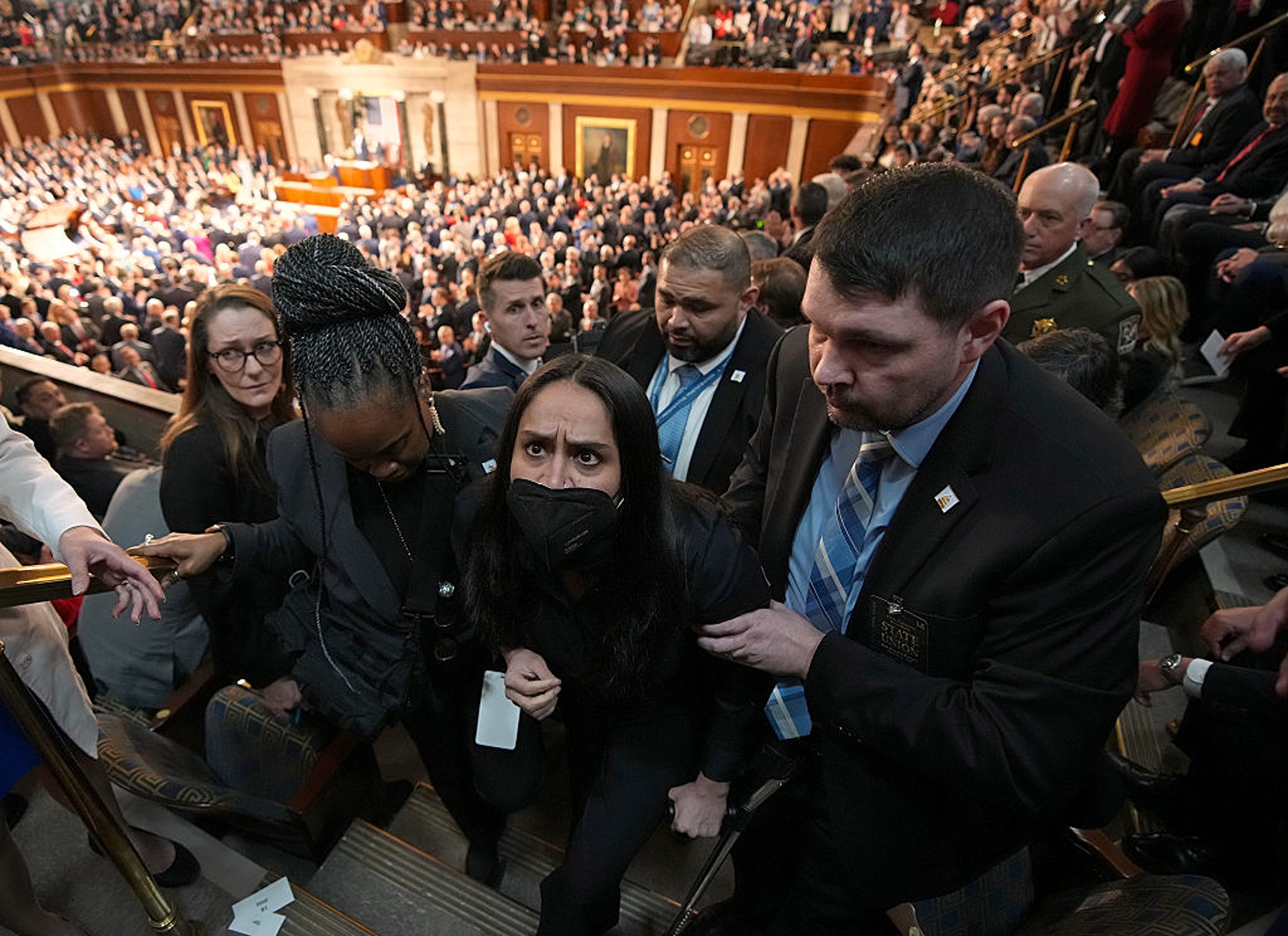 Ilhan Omar Guest Arrested For Disrupting State of the Union