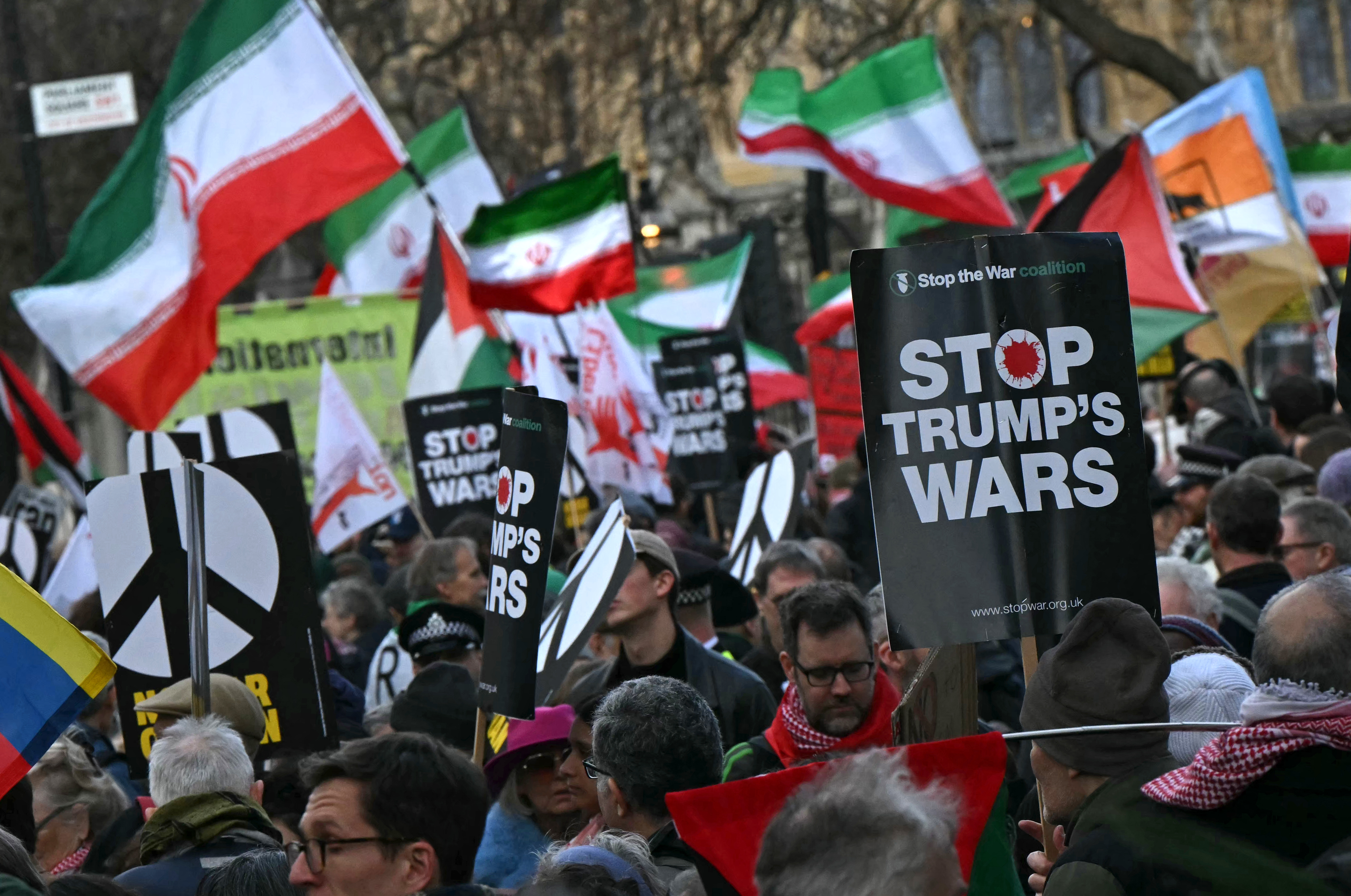 In Photos: Global Protests Erupt Over Iran Strikes