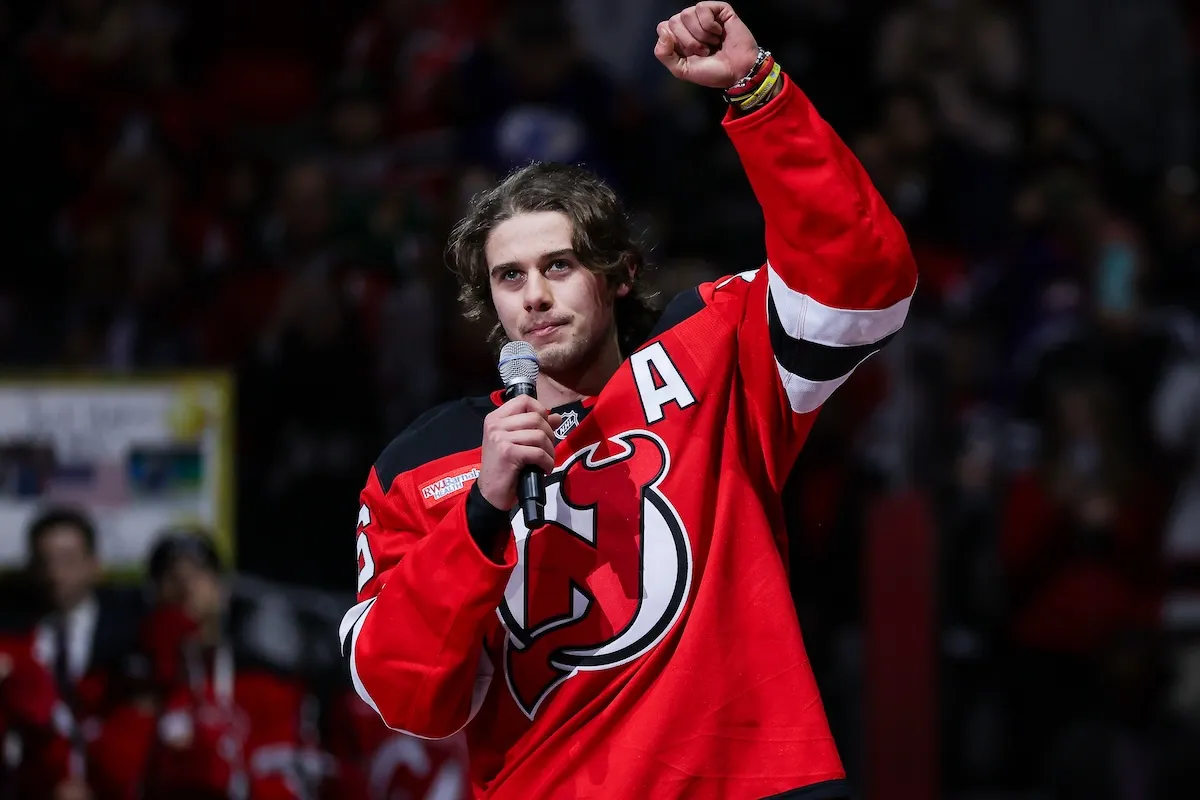 jack-hughes-speaks-on-usa-olympic-teams-winning-gold-at-nhl-game-newsweek