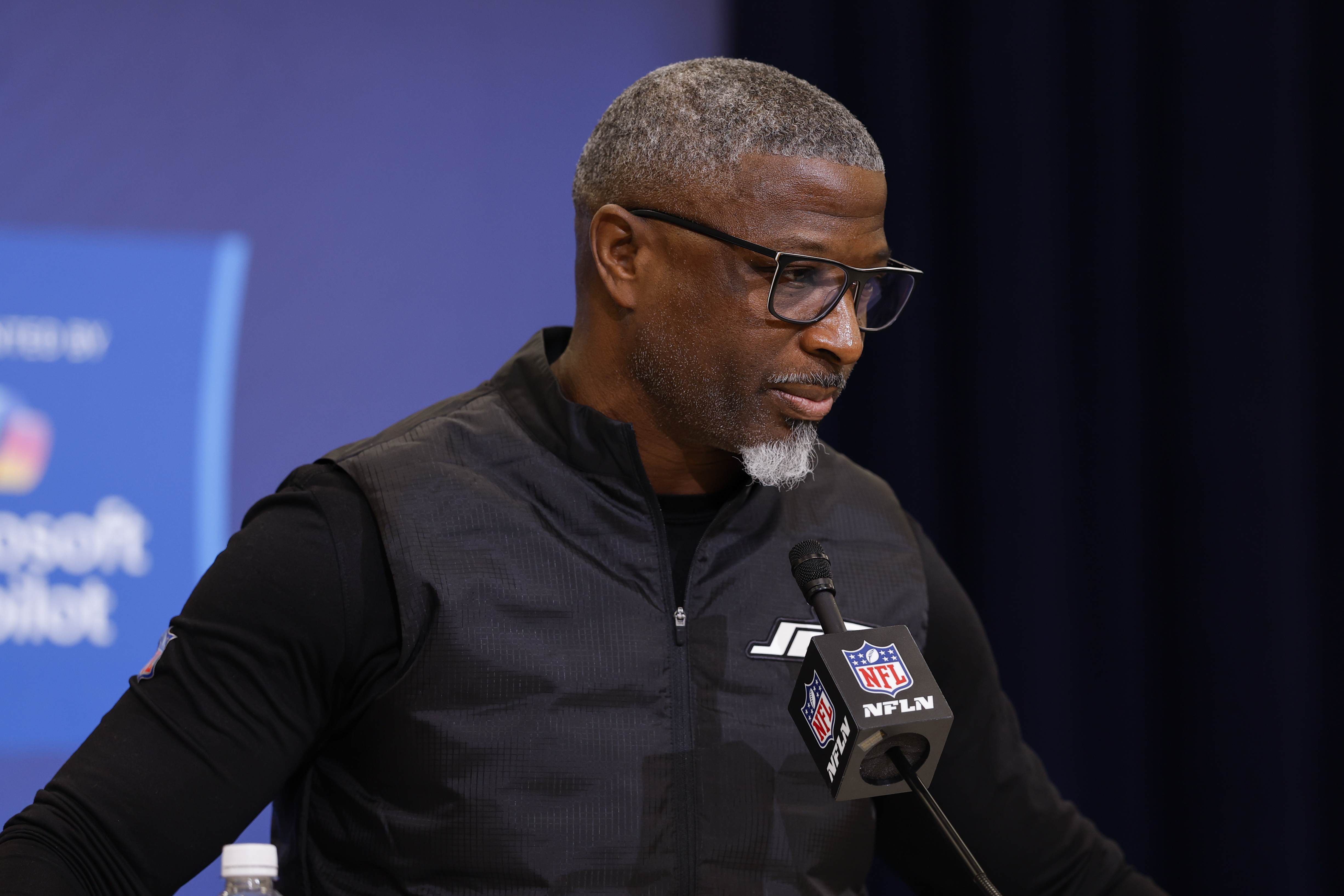 New York Jets Head Coach Goes Viral For Falling Asleep at NFL Combine