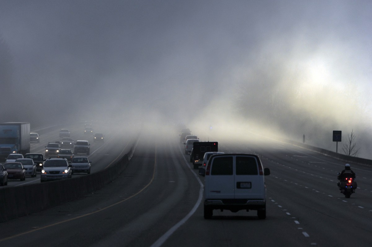 Dense Fog Sparks Warning For Drivers: 'Hazardous'