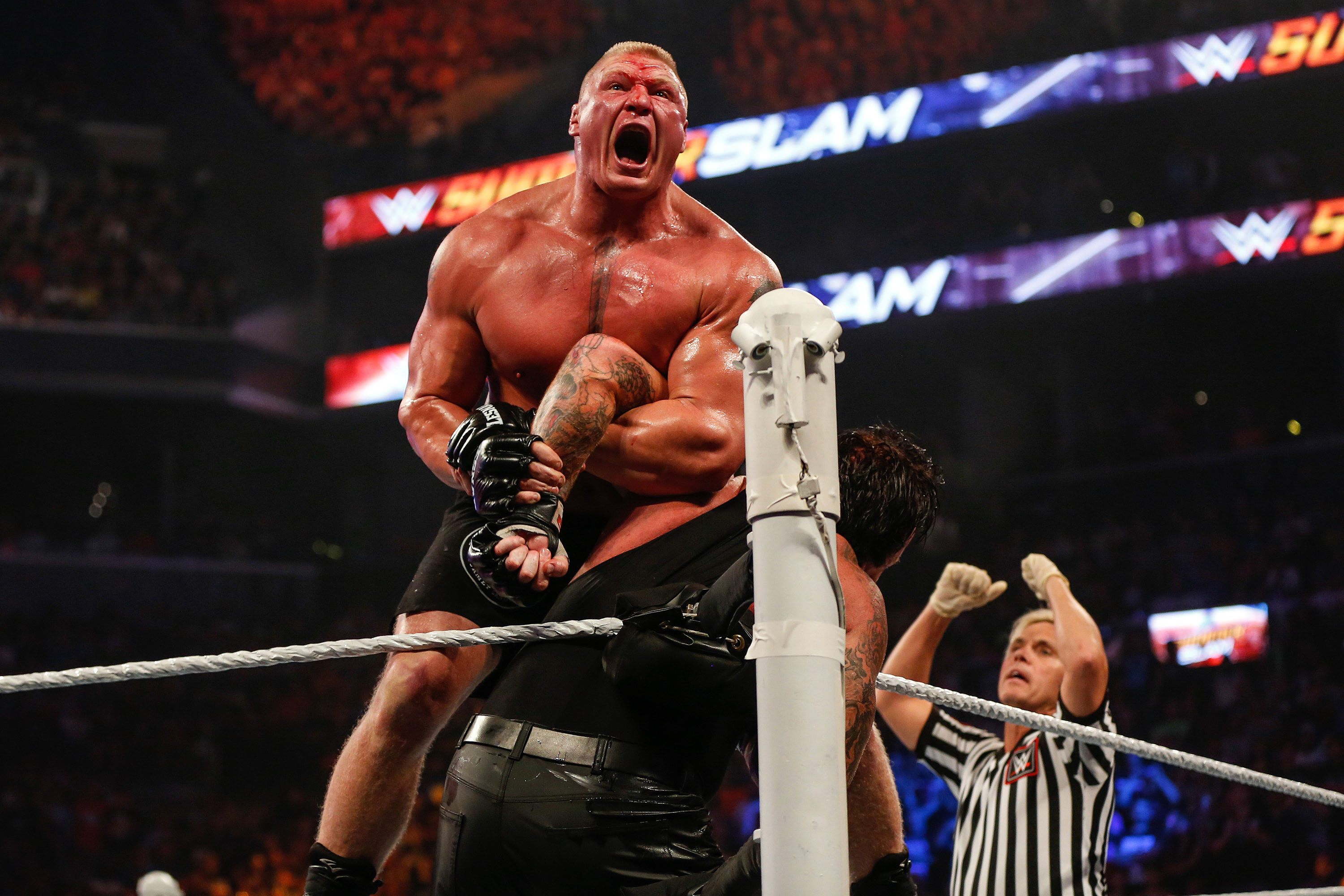 WWE Reveals Brock Lesnar Return Date After Royal Rumble Issue