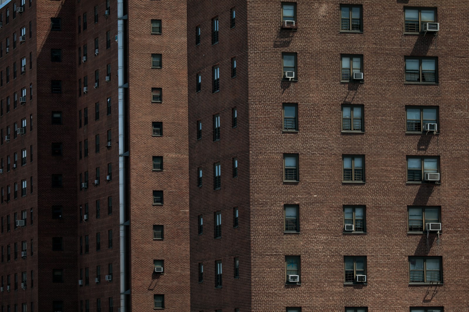 The Henry Rutgers Houses, a public housing development built and maintained by the New York City Housing Authority (NYCHA), stand in in the Lower East Side of Manhattan, April 26, 2018 in New York City.