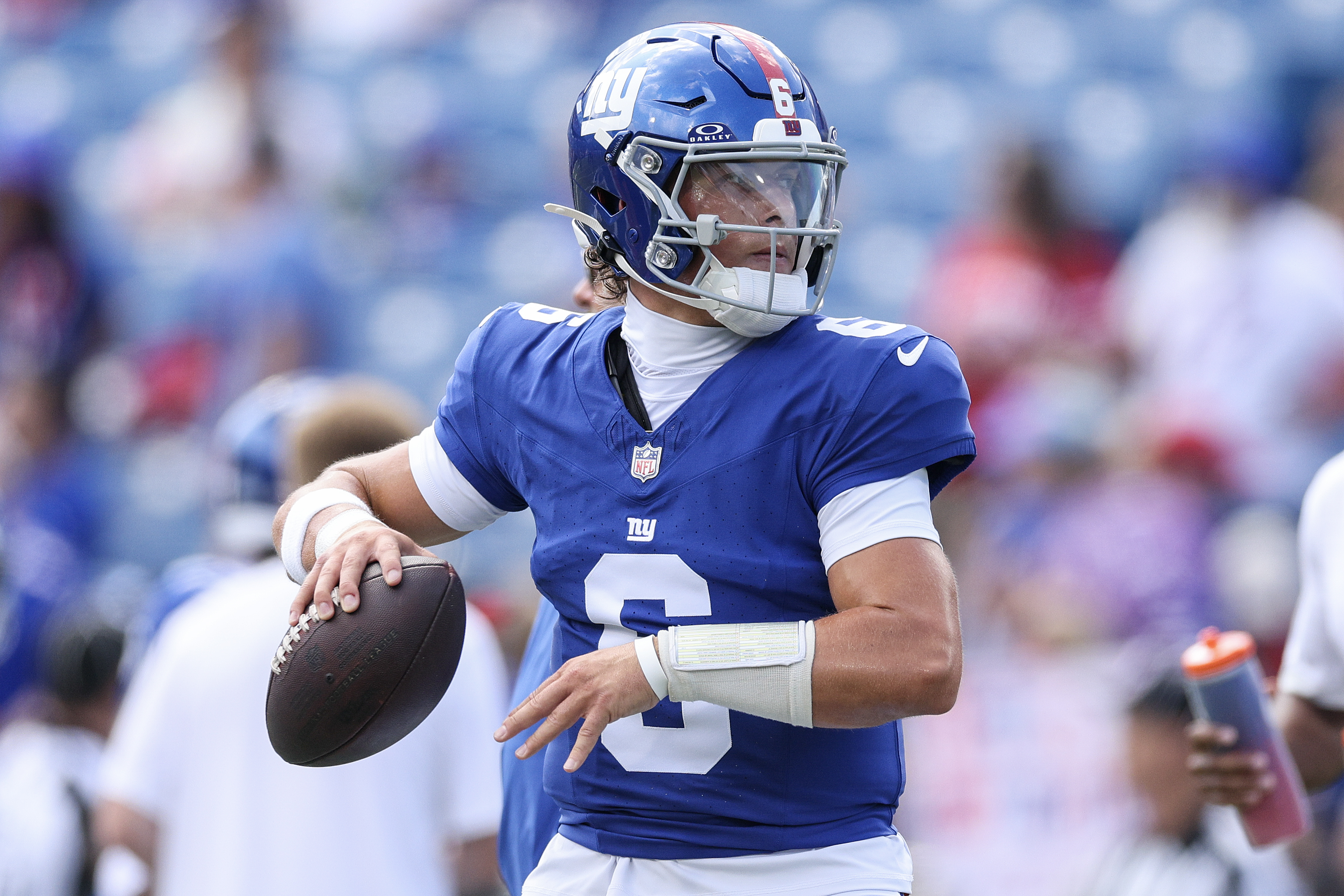 Giants QB Jaxson Dart Sounds Off With Message to NFL