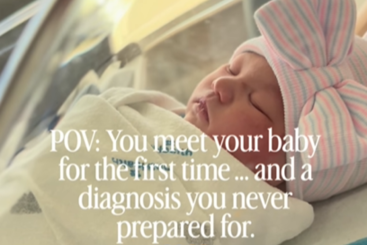 Mamãe recebeu resultados de exame perfeitos – despreparada para o diagnóstico do médico após o parto.