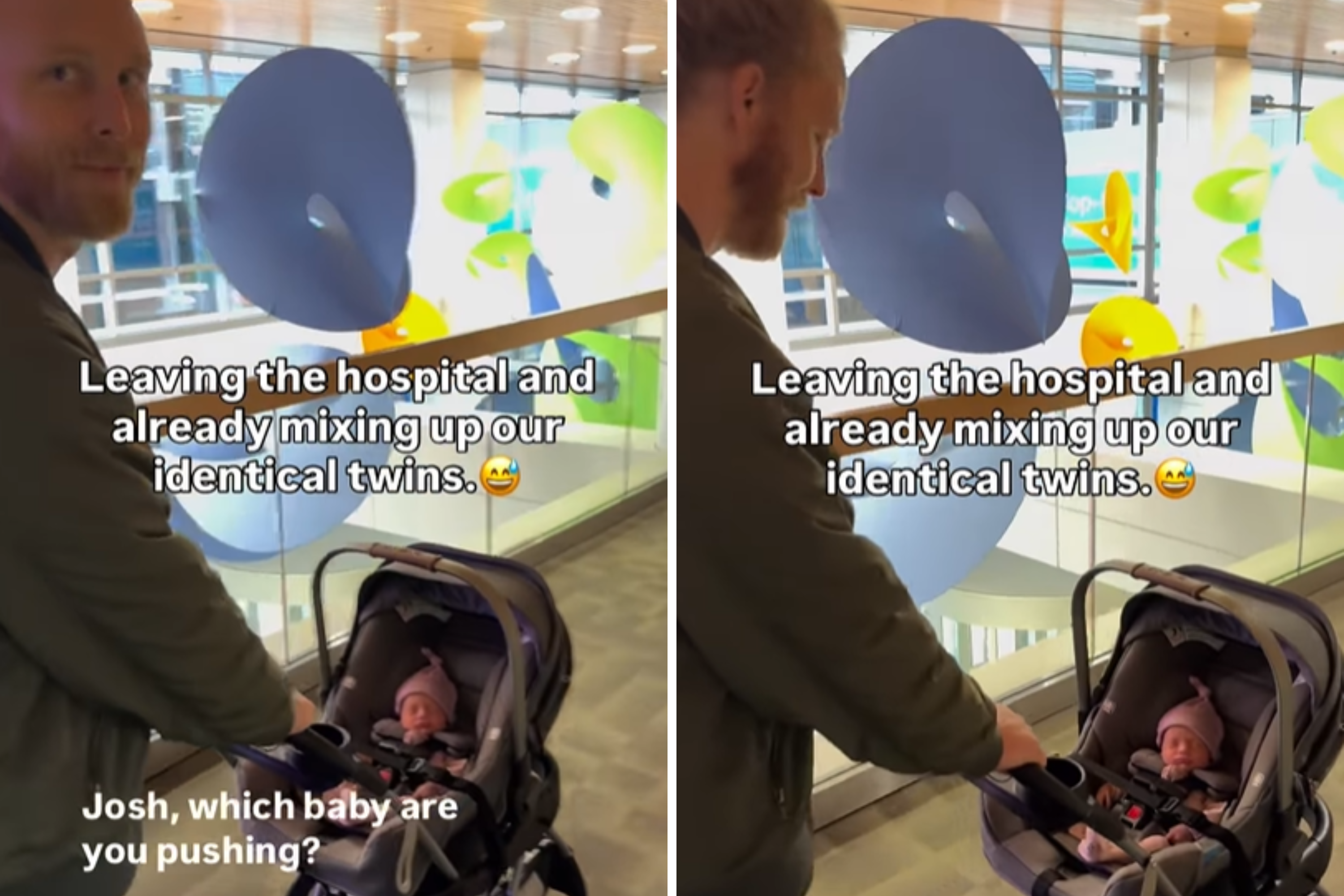 Parents Leave Hospital With Twins, Then Dad Realizes Major Mistake