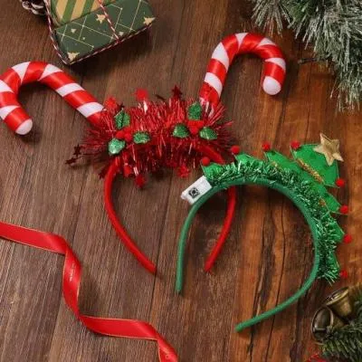 Recalled Dresbe Christmas Headbands (with candy cane and Christmas tree attachments)