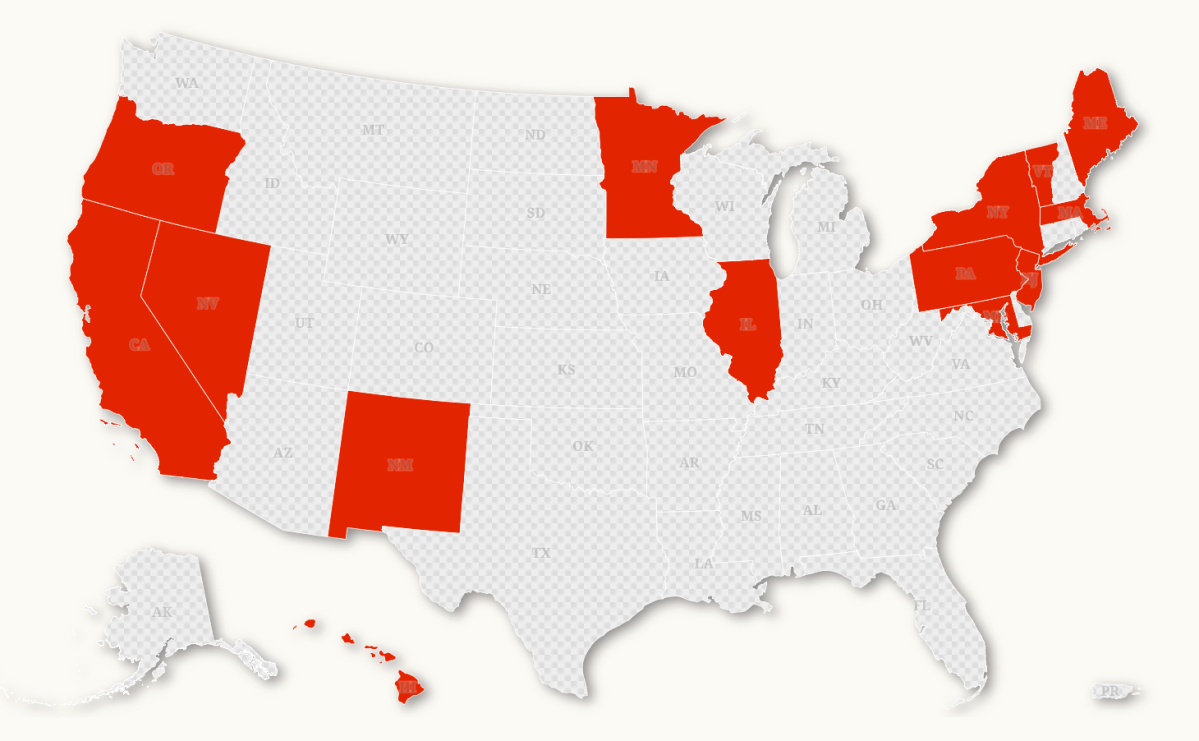 Map Shows States With and Without Voter ID, as SAVE Act Progresses