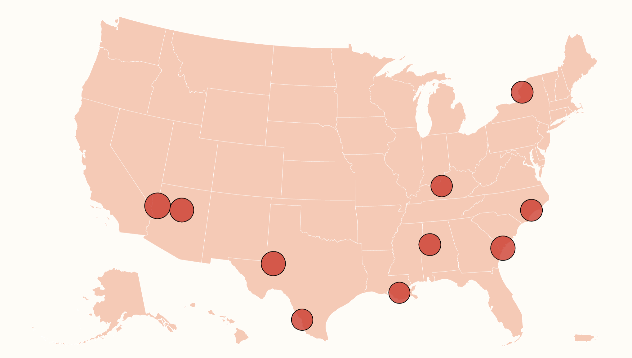 Map Reveals Cities Where Households Are Shrinking Fastest