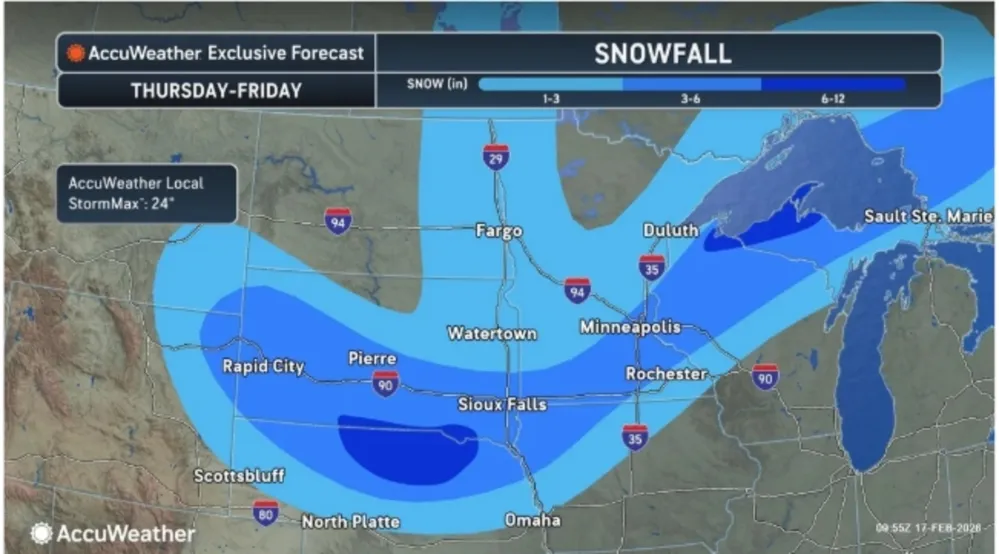 Winter storm maps show states to get hit hardest later this week - Newsweek