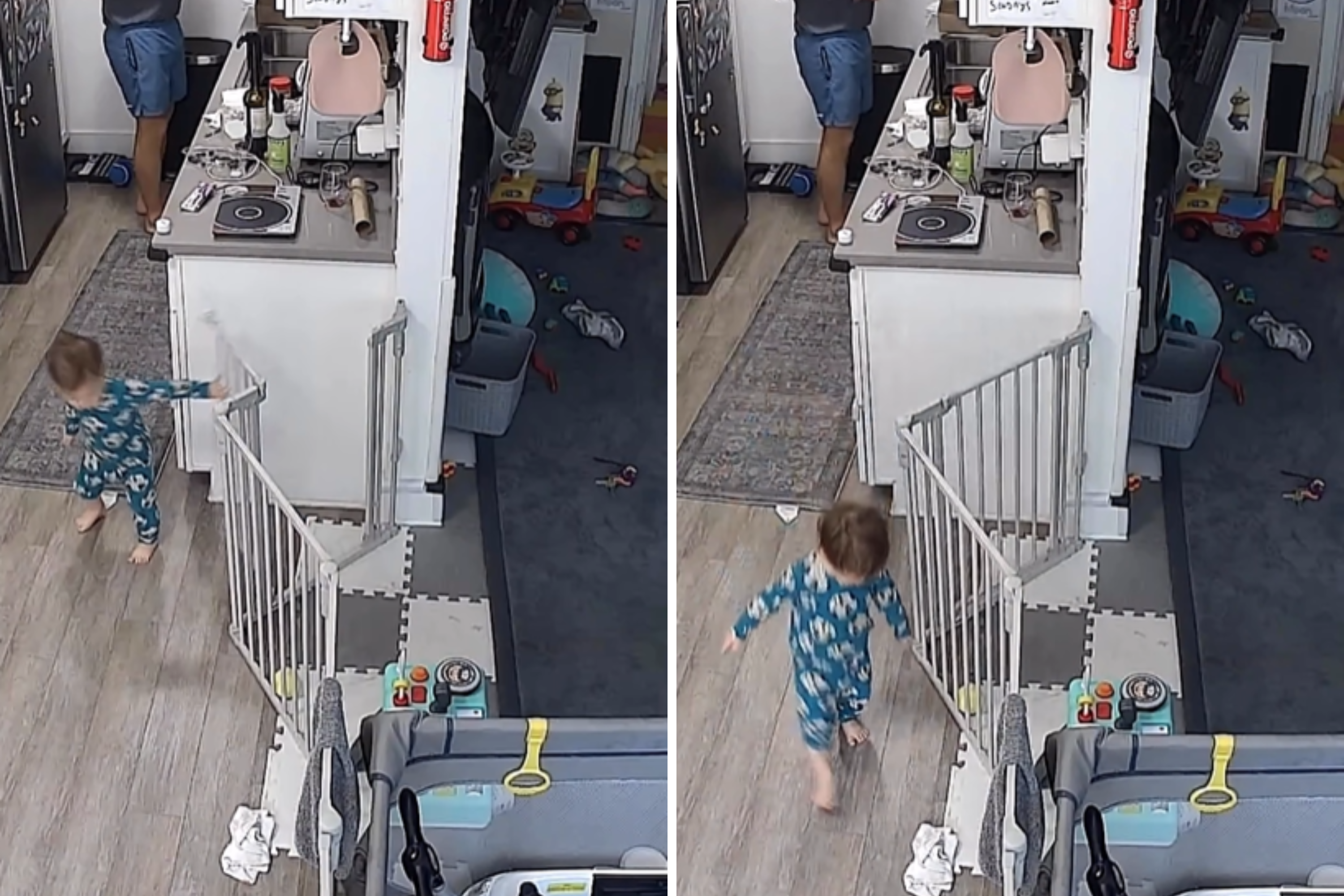 Toddler Rushes To Cuddle Her Husky—But Viewers Can’t Ignore One Thing