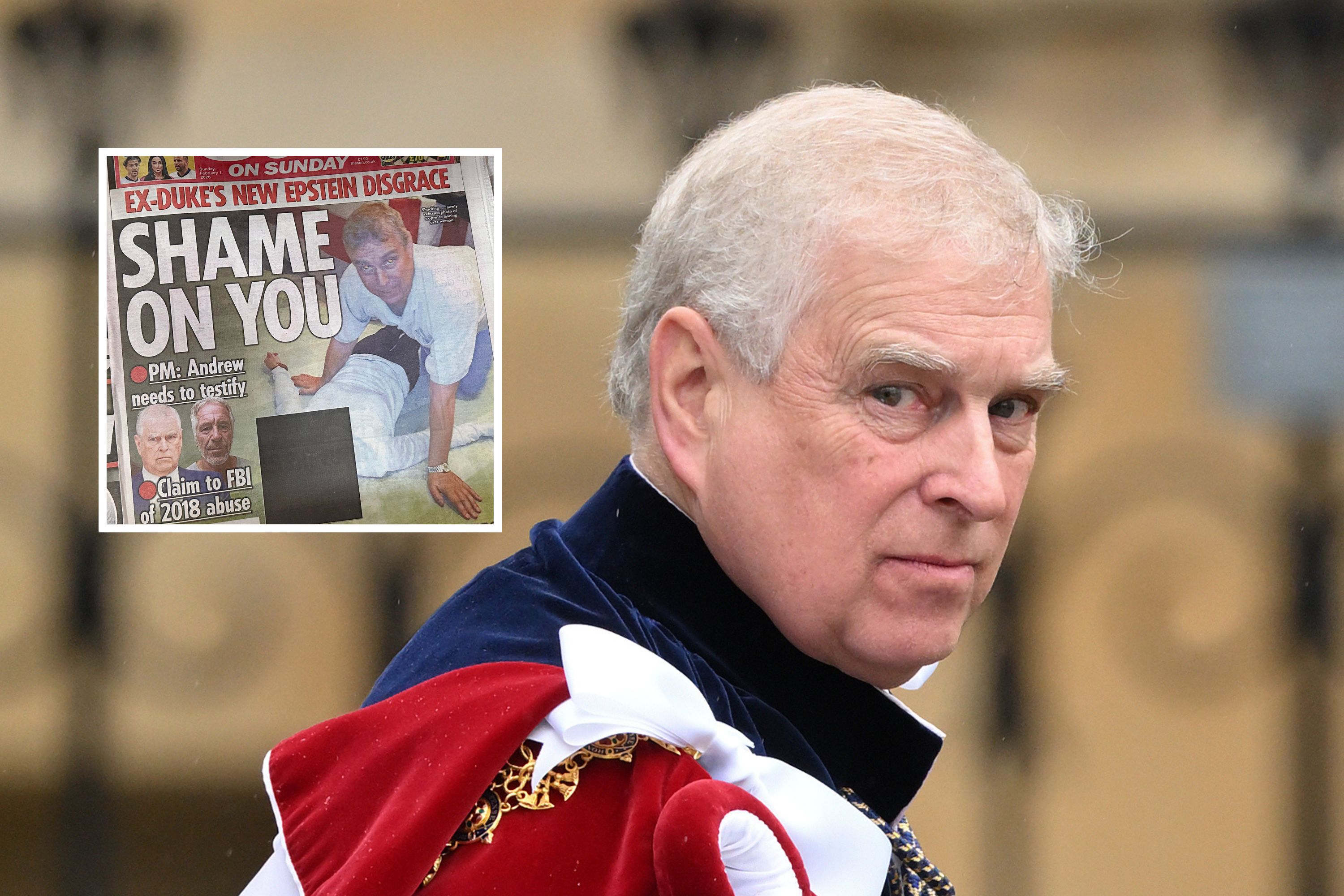Police Should Probe Ex-Prince Andrew Over New Accusation: Campaigners