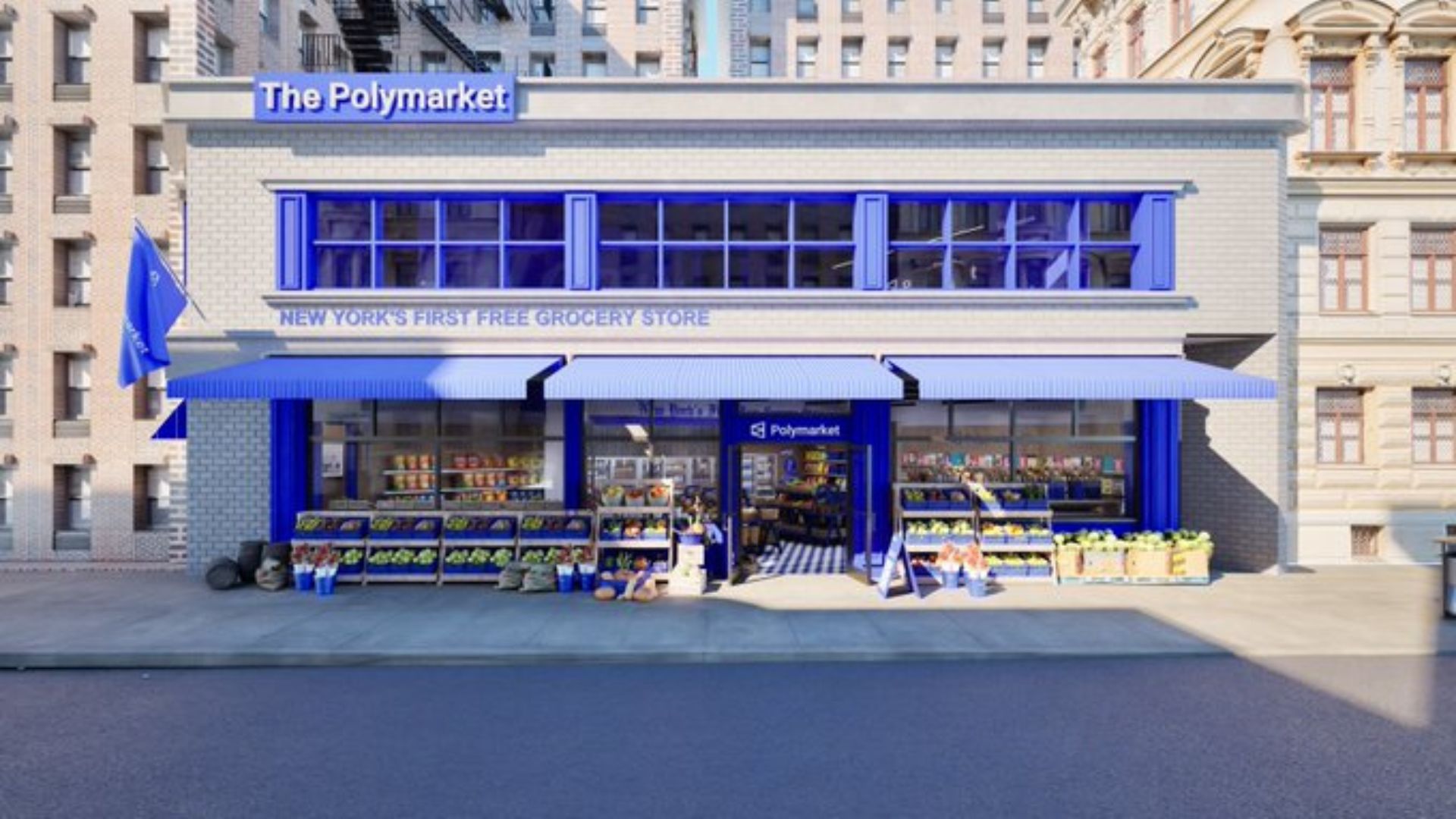 New York City Opens First Free Grocery Store