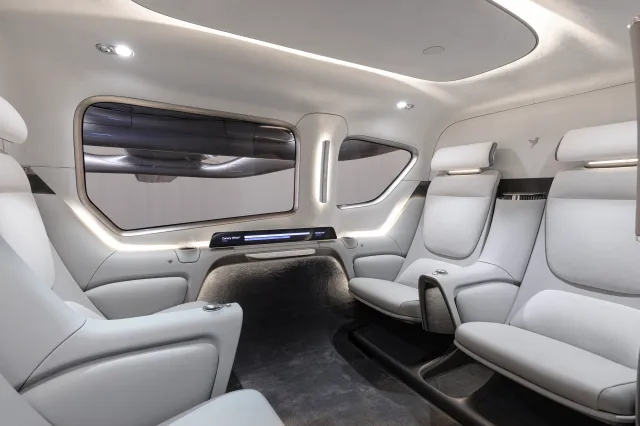 The interior of Valo.