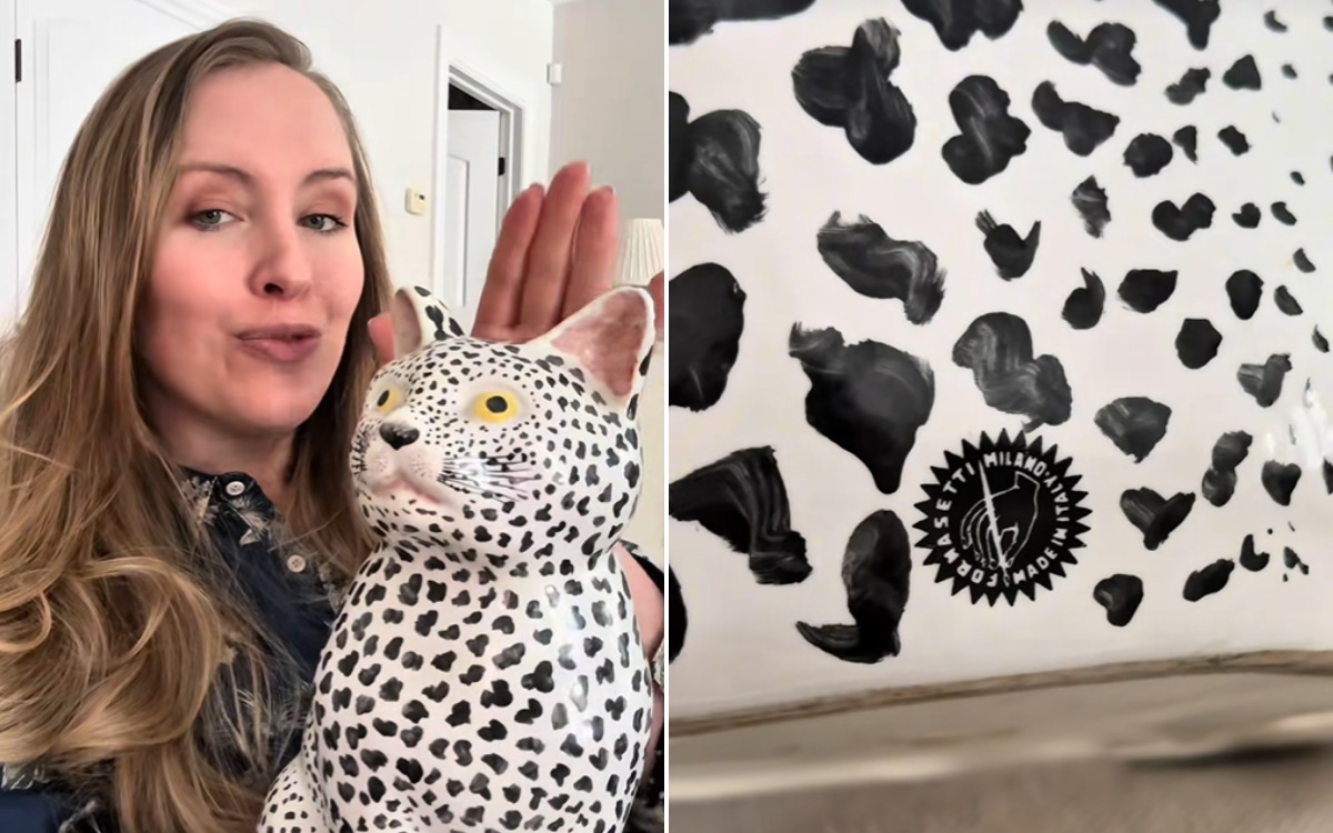 Woman Buys Cat Ornament for $25 at Estate Sale—Then Realizes Its True Value