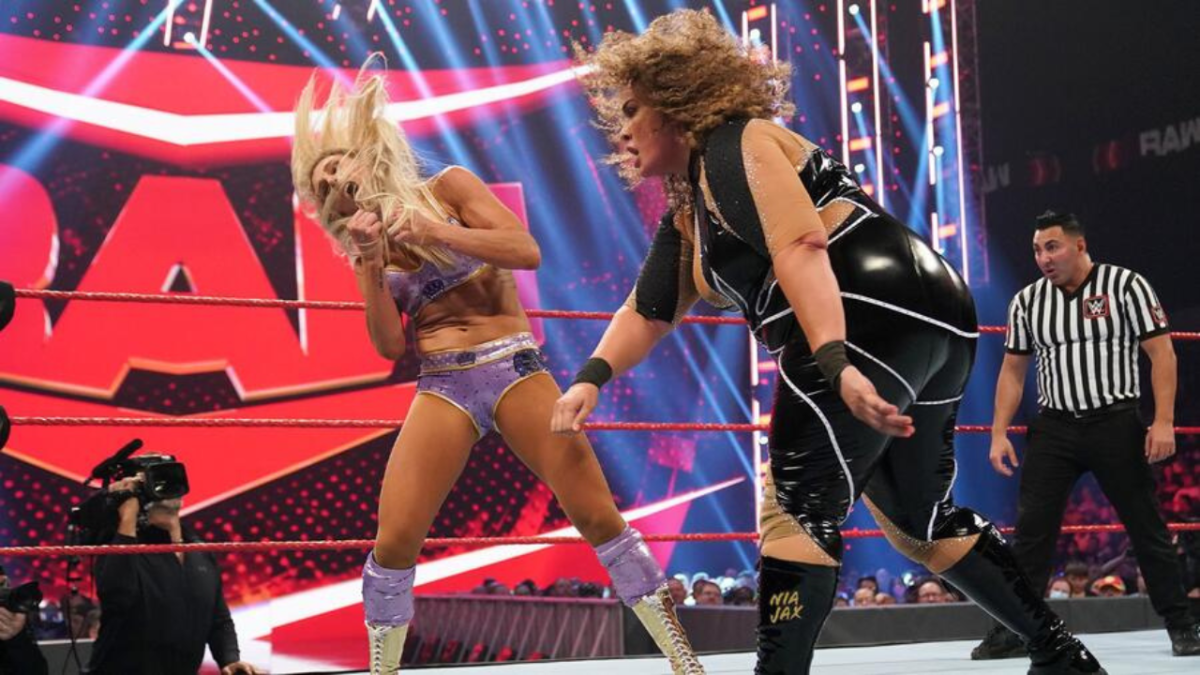 Nia Jax Opens Up About the Iconic Shoot Fight with Charlotte Flair