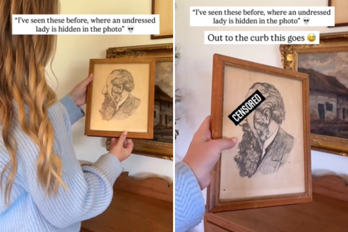 Art Acquisition Turns Awkward: The Thrift Store Surprise