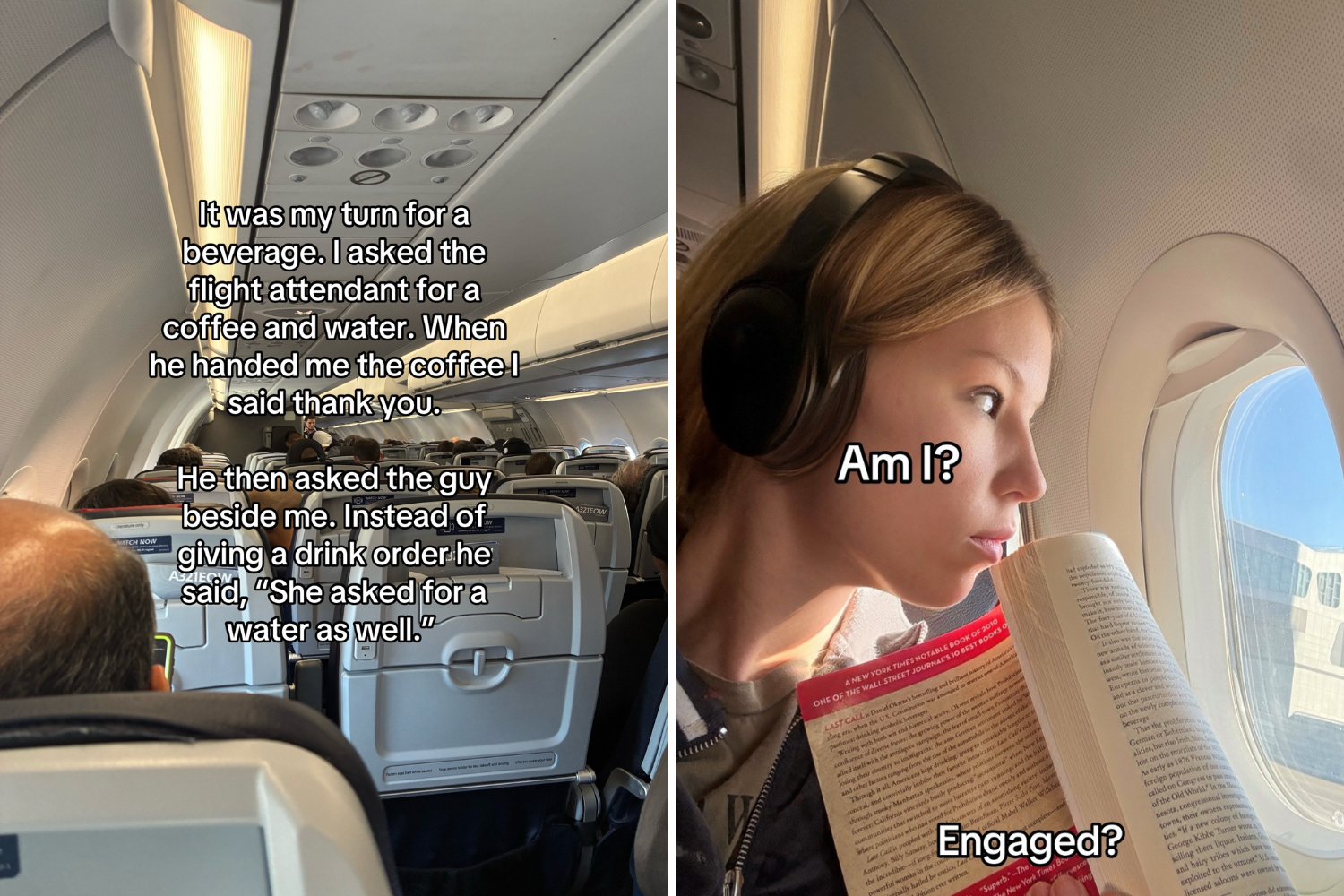 Woman Left Asking One Question After What Man Sat Next to Her on Plane Does