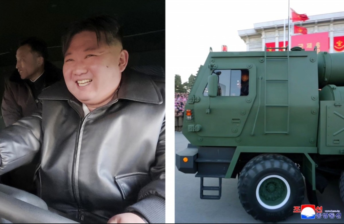 New Photos Show North Korea Leader Showing Off Nuclear-Capable Missiles