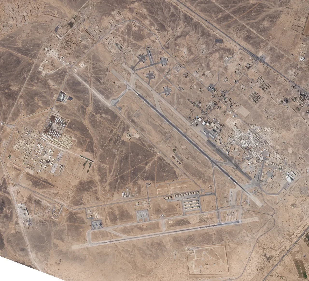 Satellite Pictures Show Surge in US Aircraft in Middle East - Newsweek
