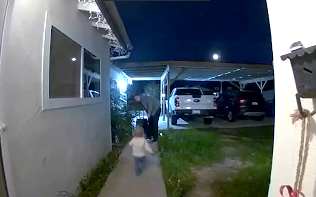 Doorbell Cam Captures Toddler’s Reaction as Dad Returns From Two-Week Trip