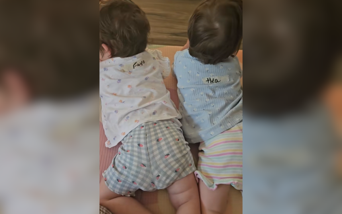 Mom Picks Twins Up From Day Care, Not Prepared for What’s On Their Backs
