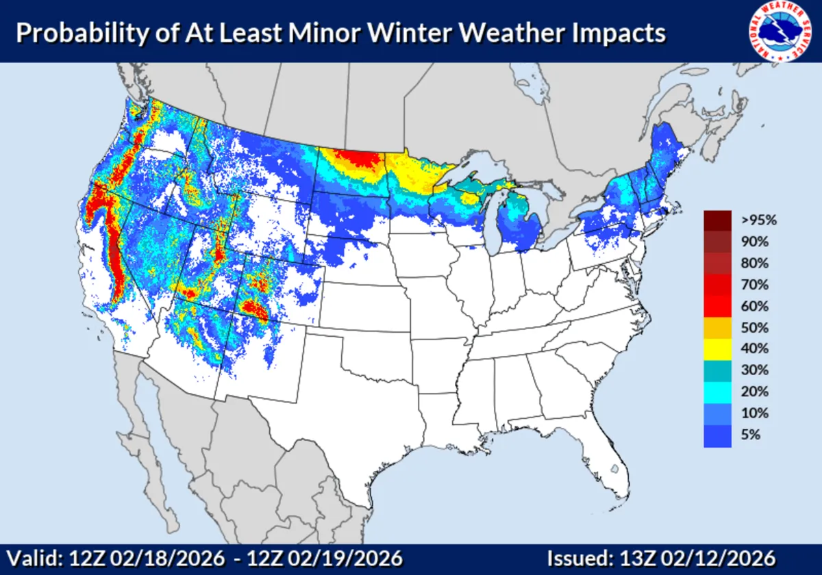 Winter Storm Maps Show Which States May Get Hit Hardest by Heavy Snow ...