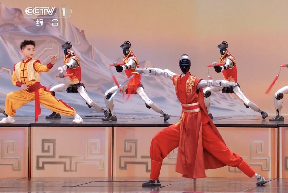 newsweek.com - Micah McCartney - Kung Fu robots and John legend: How China celebrated its new year
