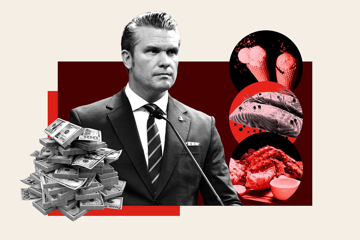 Pete Hegseth Spent Millions on Steak, Crab Legs and Lobster: Report
