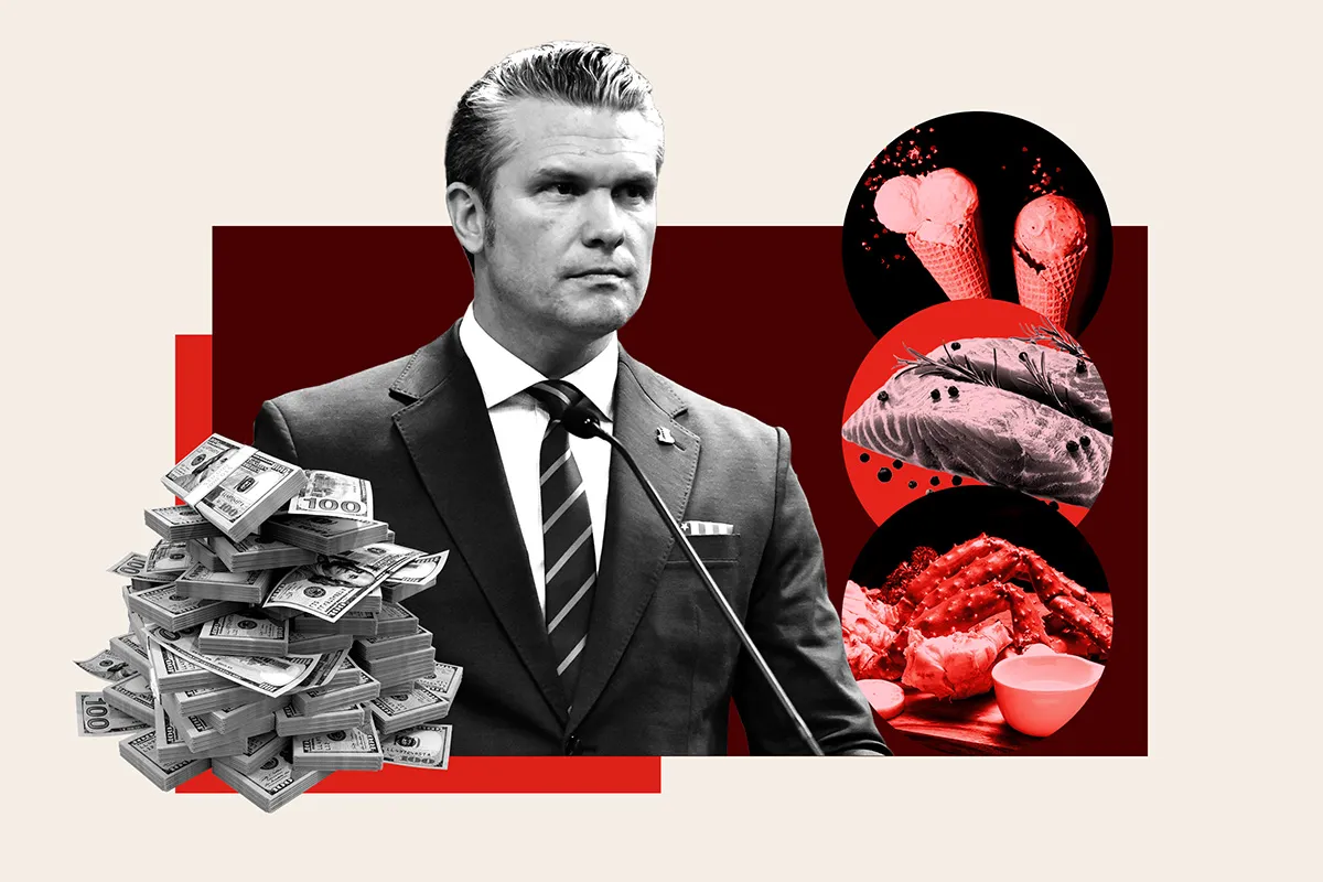 Pete Hegseth Spent Millions on Steak, Crab Legs and Lobster: Report