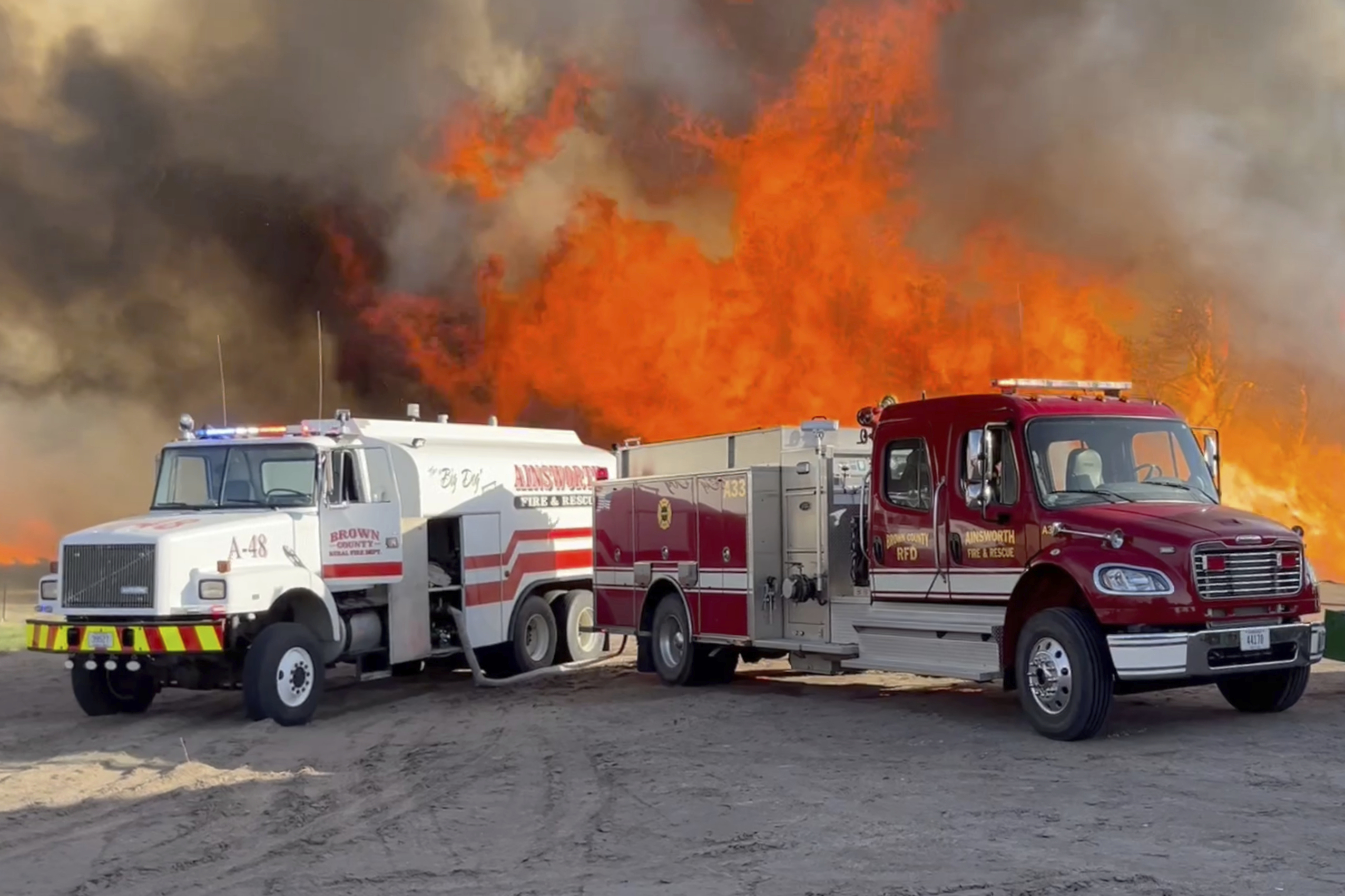 Immediate Evacuation Order Issued As Fast-Moving Fire Erupts