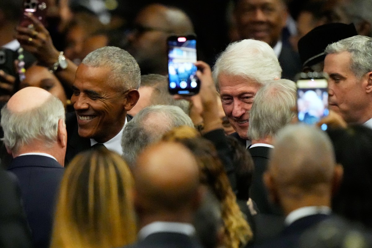 Jesse Jackson's funeral in photos: Obama, Clinton and Biden speak